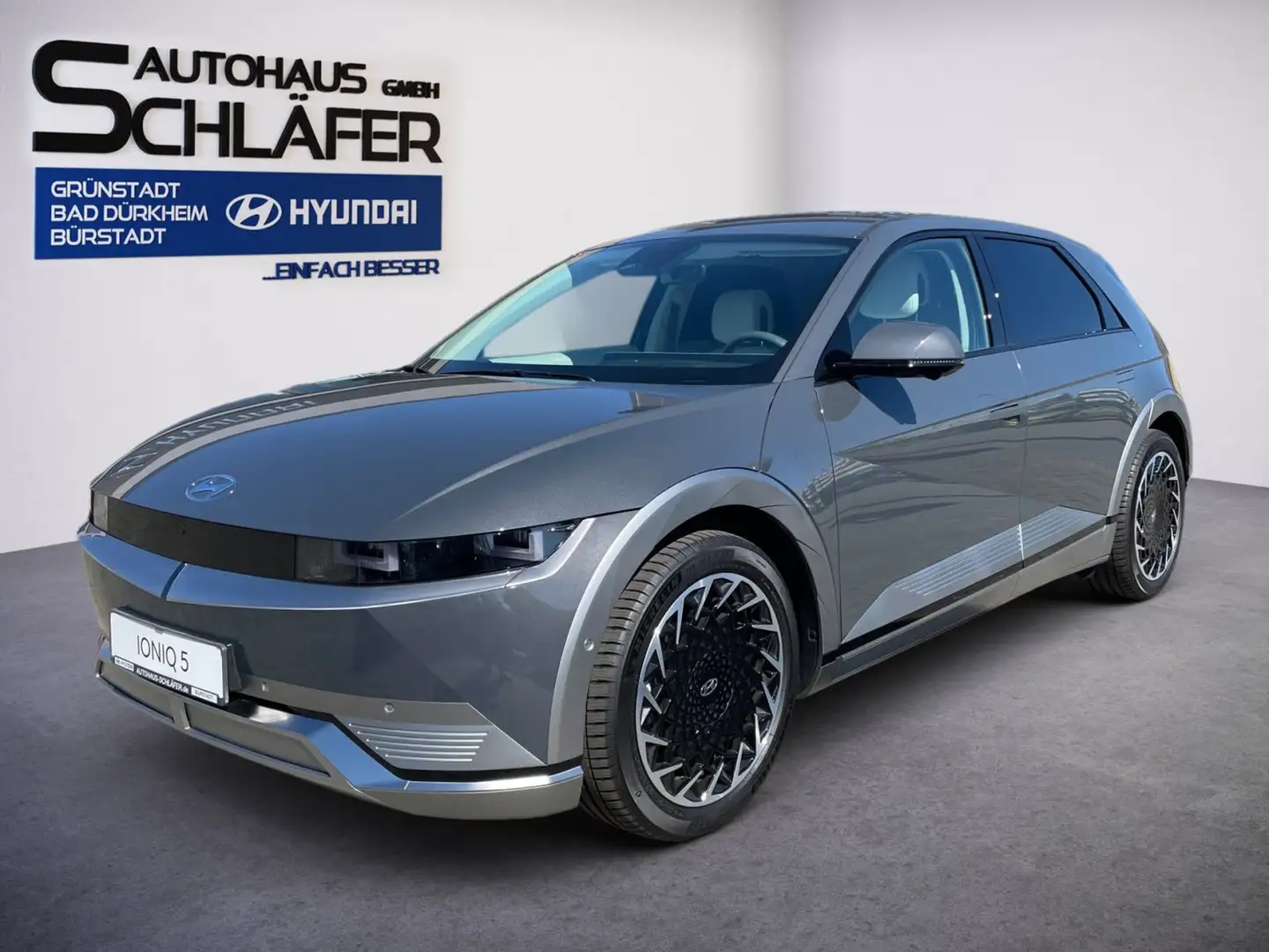 Hyundai IONIQ 5 Uniq 77,4 kWh Assi 20Zoll Relax Gris - 1