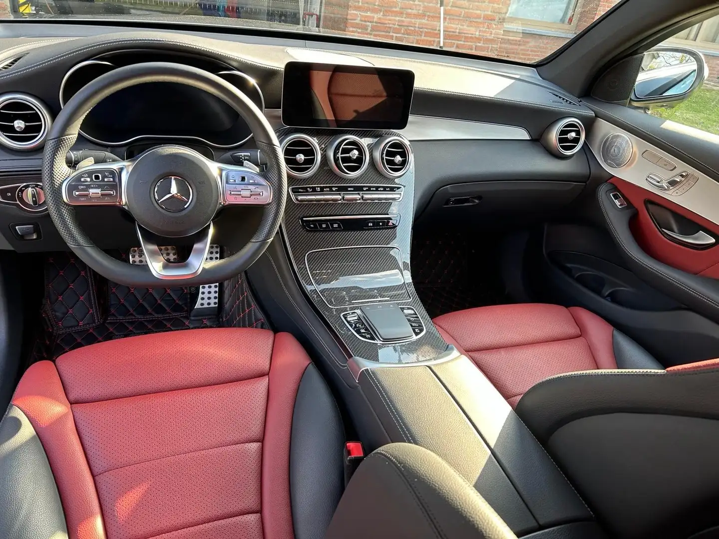 Mercedes-Benz GLC 200 GLC-Coupe 200 4Matic 9G-TRONIC AMG Line Plus Rojo - 2