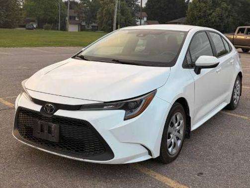 White 2021 Toyota Corolla Sedan Front-Wheel Drive Continuously Variable Transmission