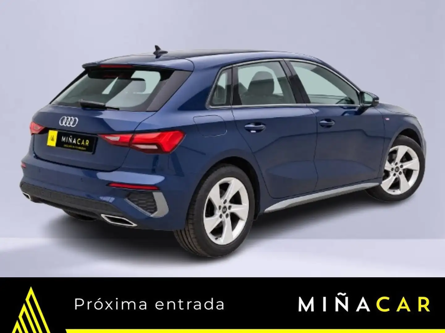 Audi A3 Sportback 30 TFSI S line S tronic Azul - 2