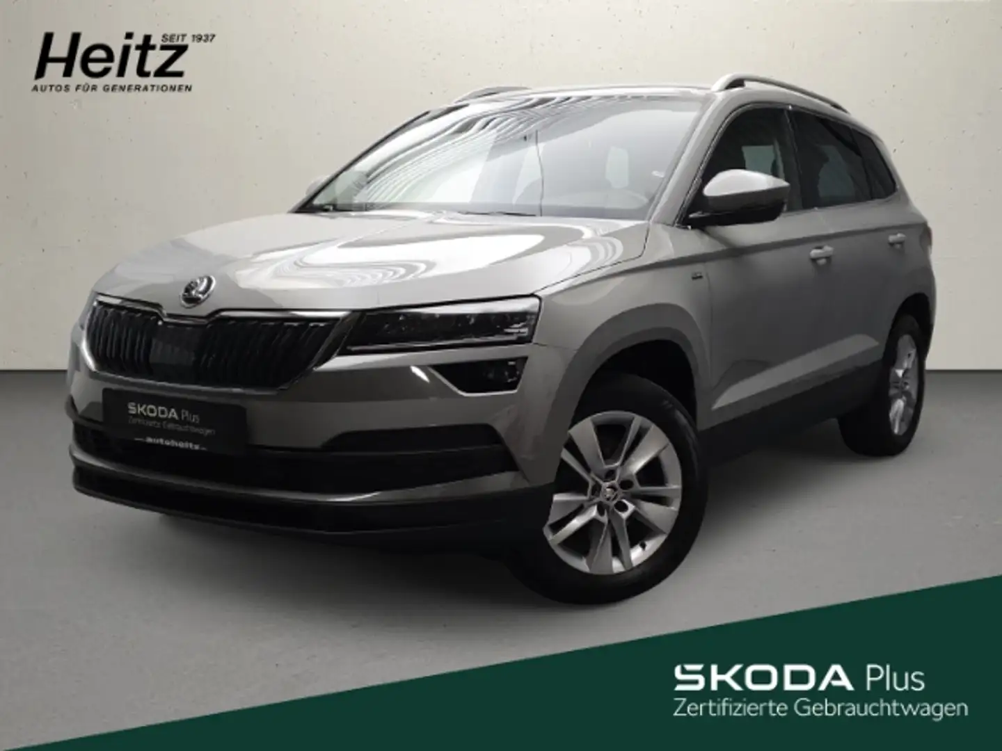 Skoda Karoq TDI 4x4 DSG Clever AHK Navi LED ACC PDC Gris - 1
