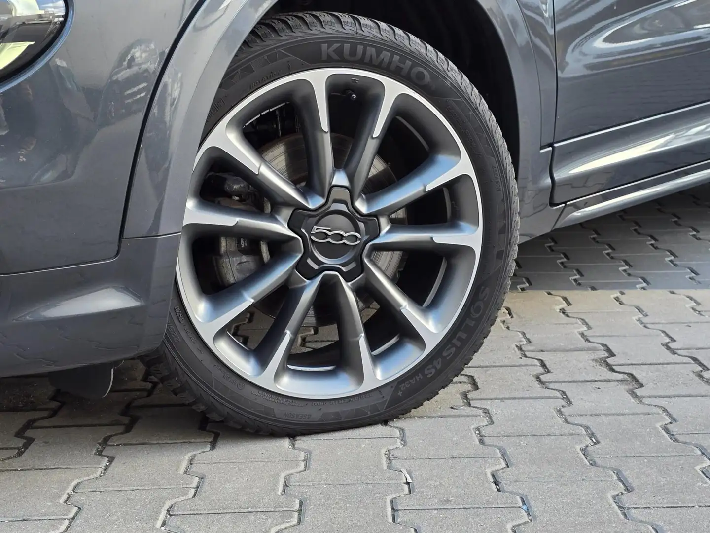 Fiat 500X 1.5 Hybrid Cabrio Navi/Acc/Camera/Fabrieksgarantie Grijs - 2