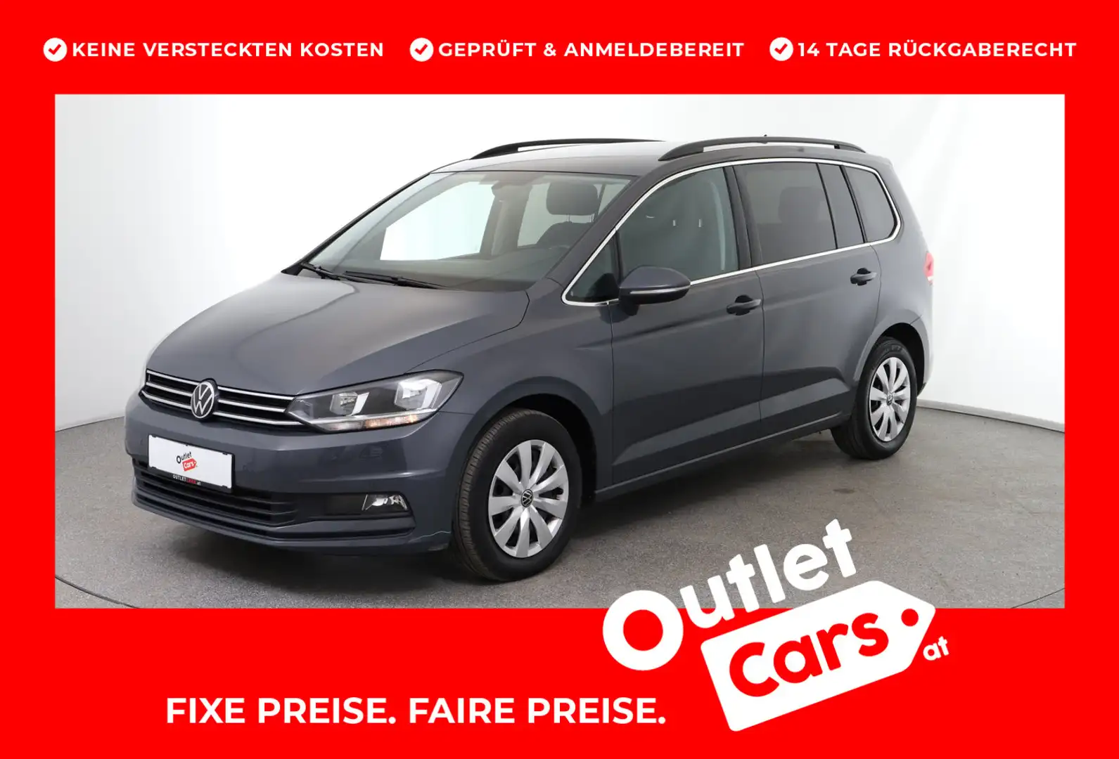 Volkswagen Touran Comfortline TSI DSG Grau - 1