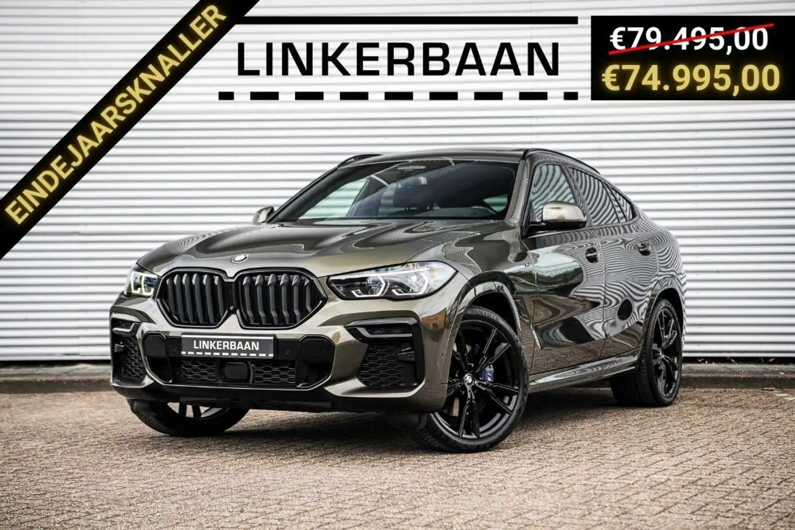 BMW X6 xDrive40i | M Sport | Luchtvering | Panodak | Lase Grijs - 1