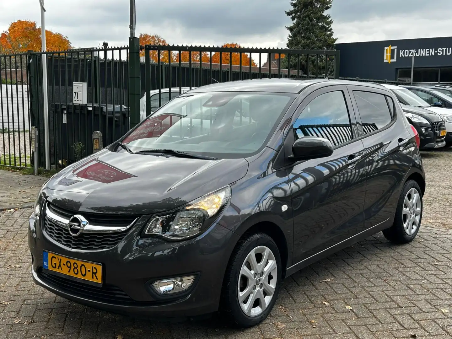 Opel Karl 1.0 ecoFLEX Edition Uniek km org nl auto airco cru Grijs - 2