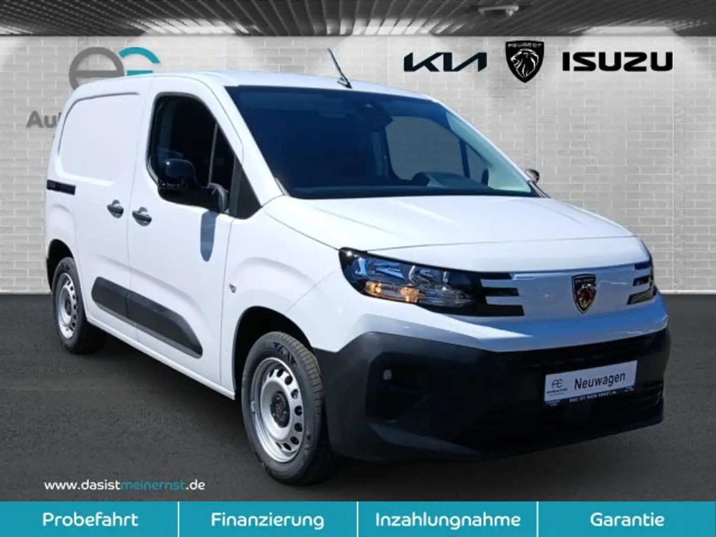 Peugeot Partner BlueHDi 130 L1 Weiß - 2