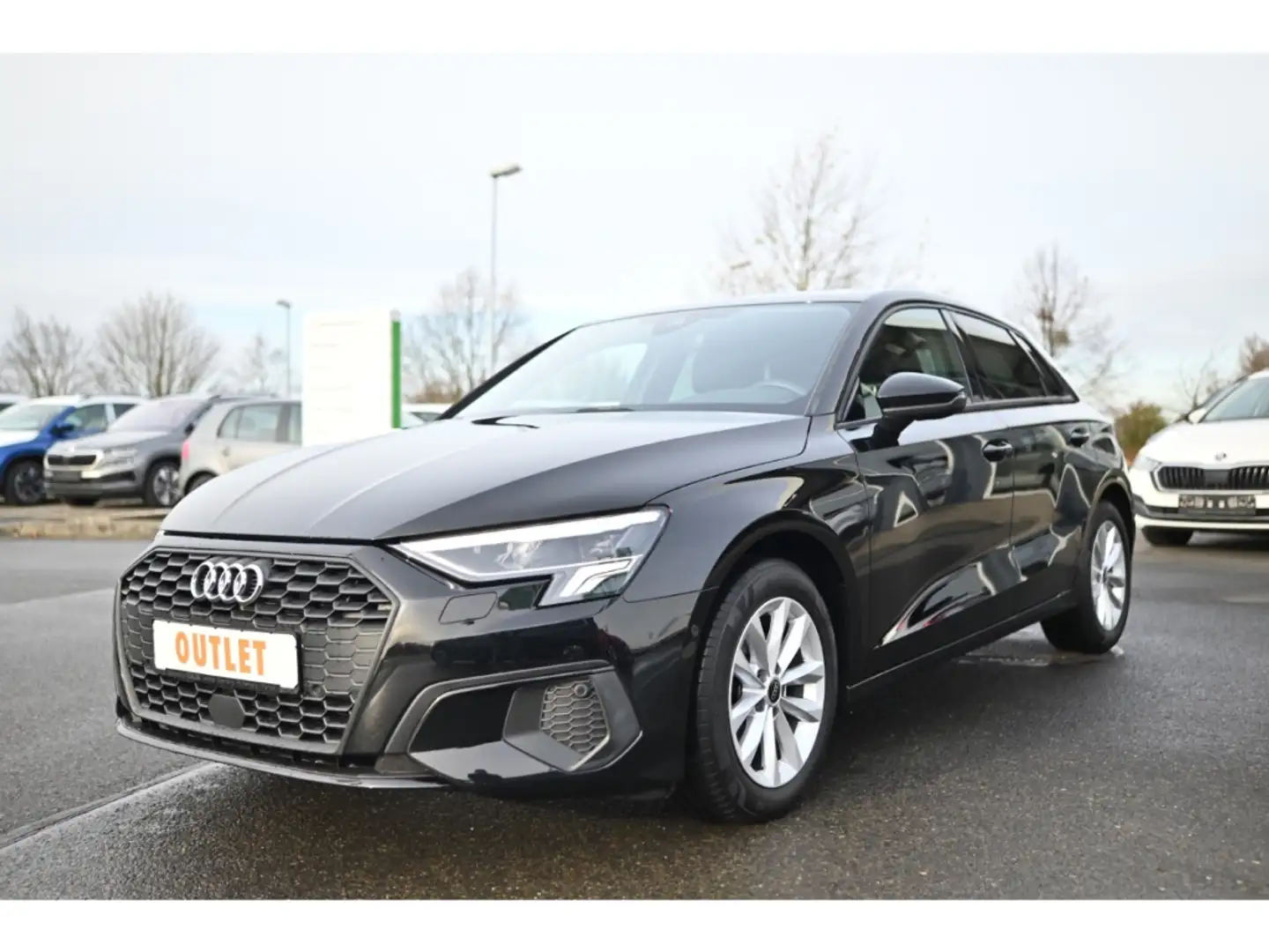 Audi A3 35 1.5TFSI Sportb. Navi Memory Leder LED ACC Schwarz - 1