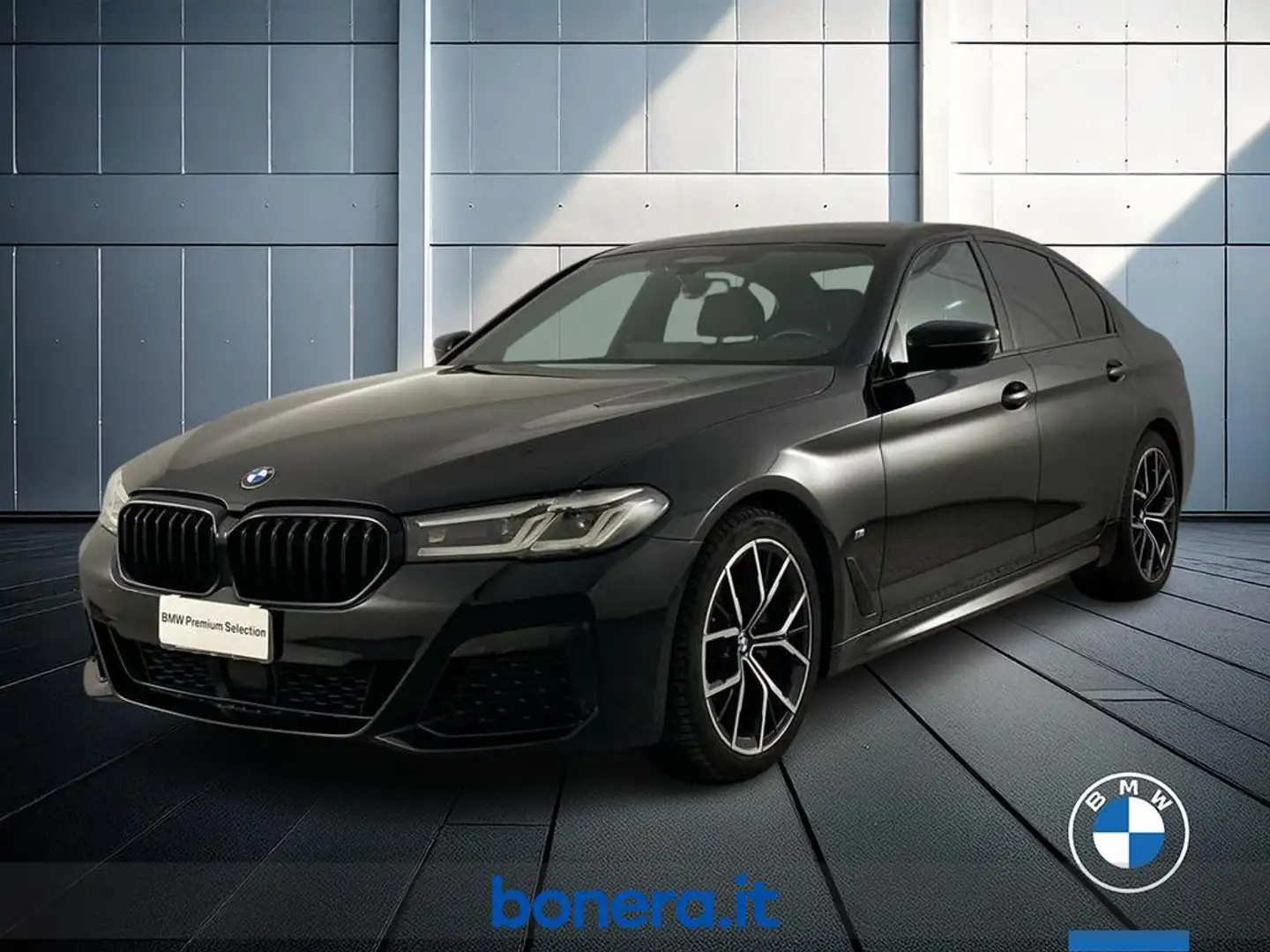 BMW 520 d mhev 48V Msport auto Nero - 1