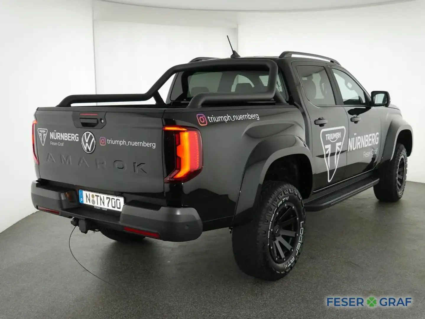 Volkswagen Amarok DoubleCab PanAmericana 4x4 Triumph-Edition AHK VK- Schwarz - 2