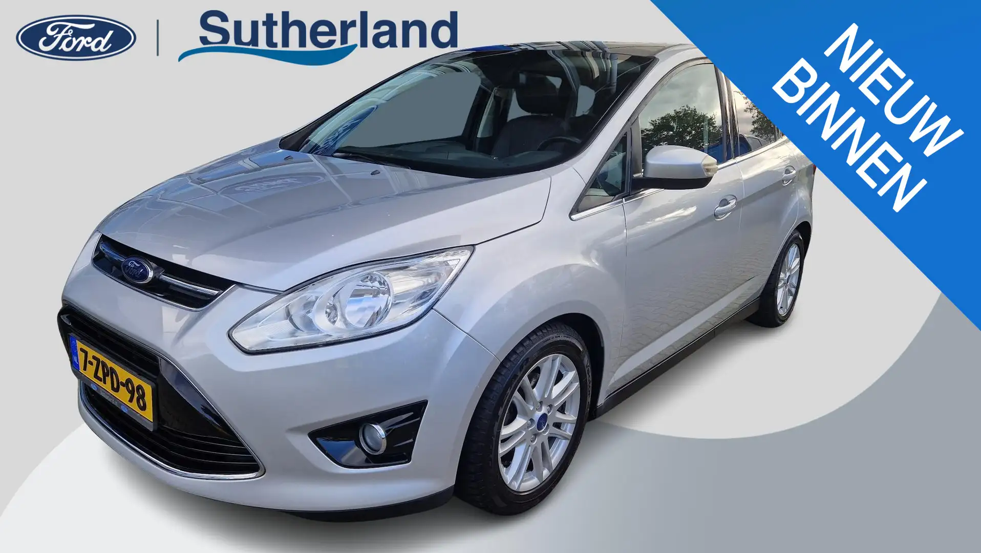 Ford C-Max 1.0 Titanium Full options! | Trekhaak | Distr.riem Gris - 1