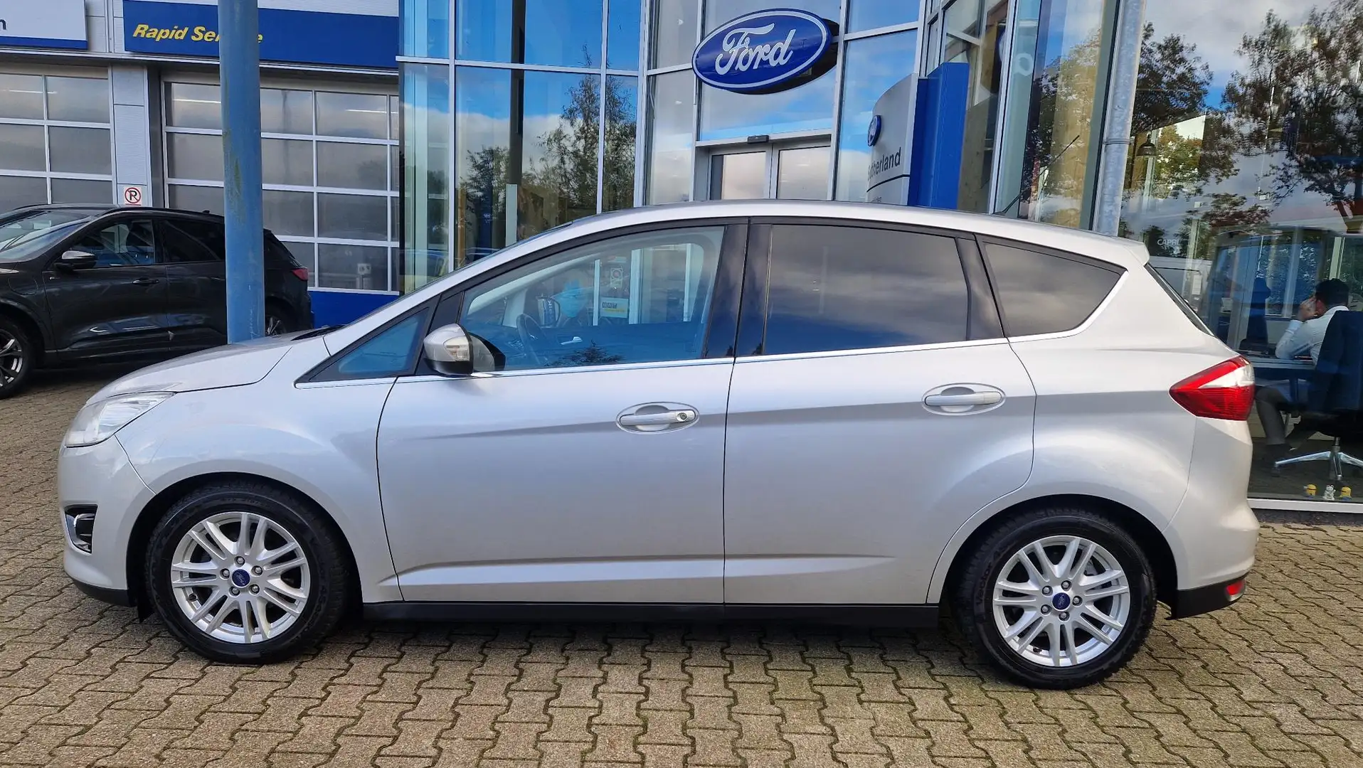 Ford C-Max 1.0 Titanium Full options! | Trekhaak | Distr.riem Gris - 2