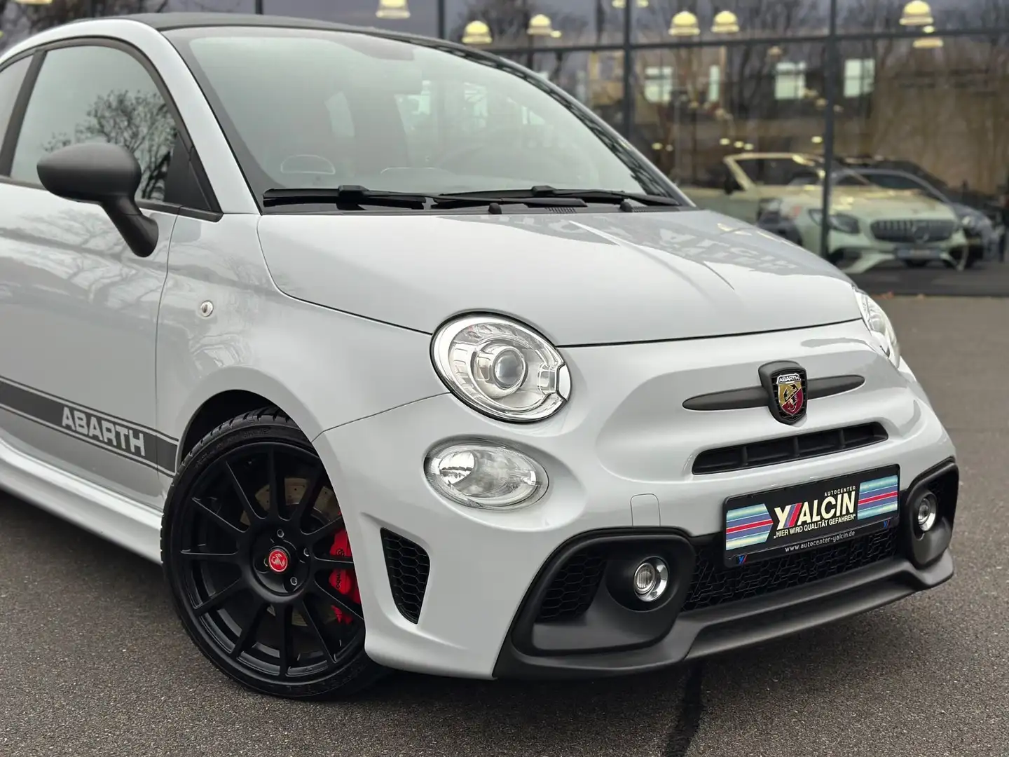 Abarth 595 Competizione 1.4 T-Jet 16V 595 Cabrio 1.HA Gris - 2