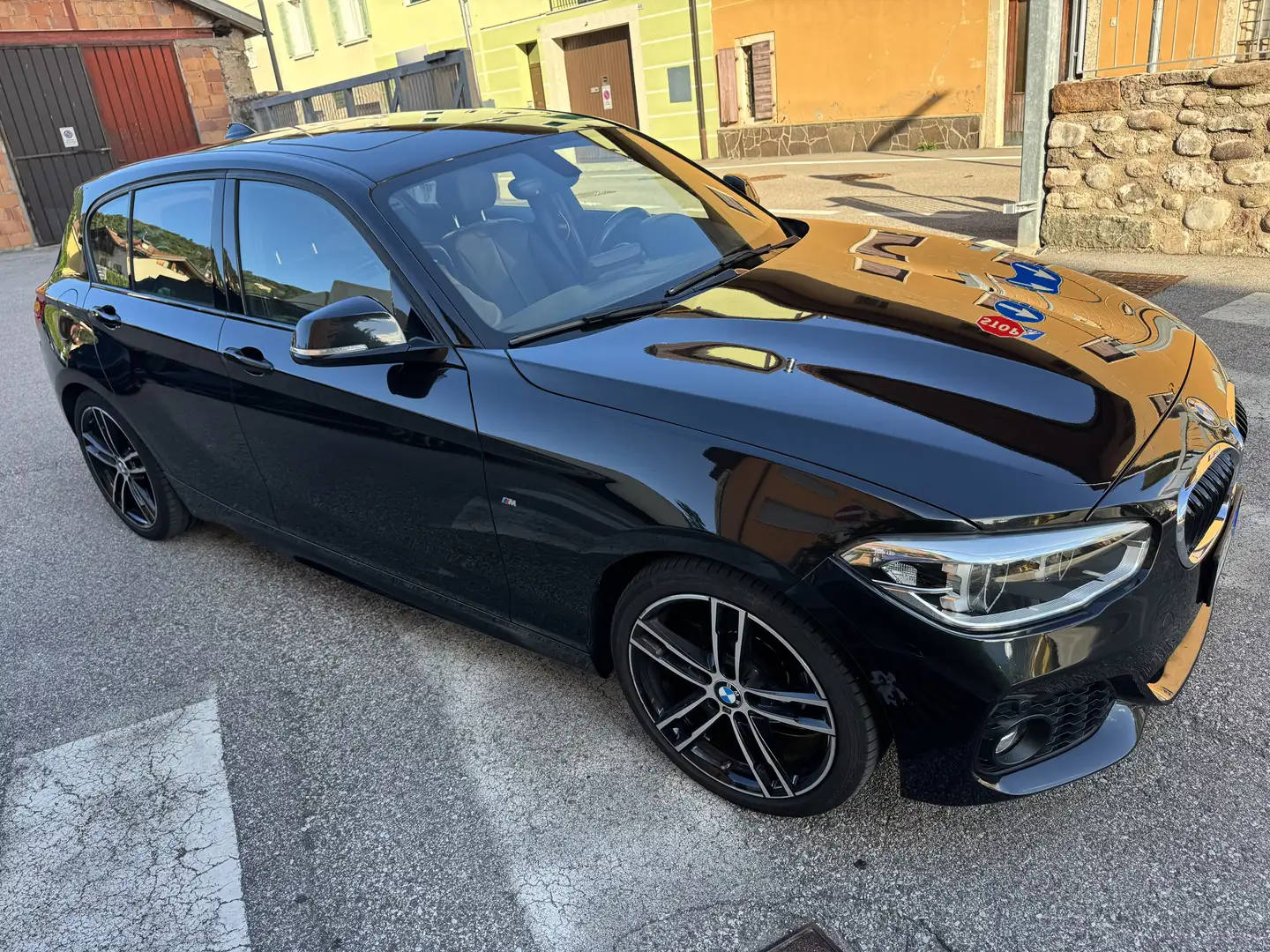 BMW 118 118i serie 1 Msport 5p auto F20 Nero - 2