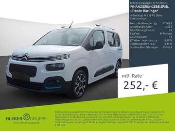 e-Berlingo M 136 PS Shine Elektromotor