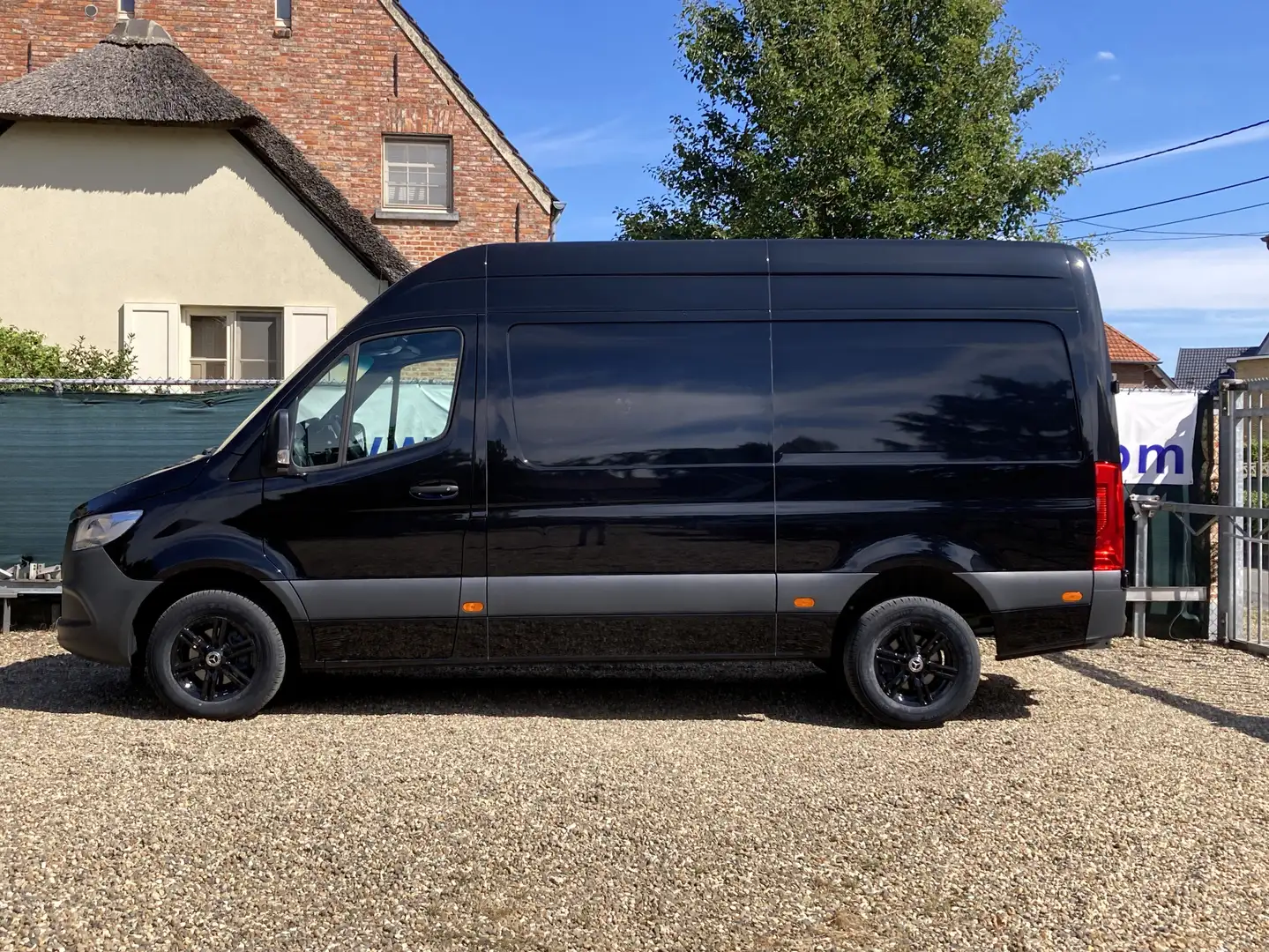 Mercedes-Benz Sprinter 317 39500€+BTW Trekhaak3500KG Camera L2H2 L2 H2 Schwarz - 2