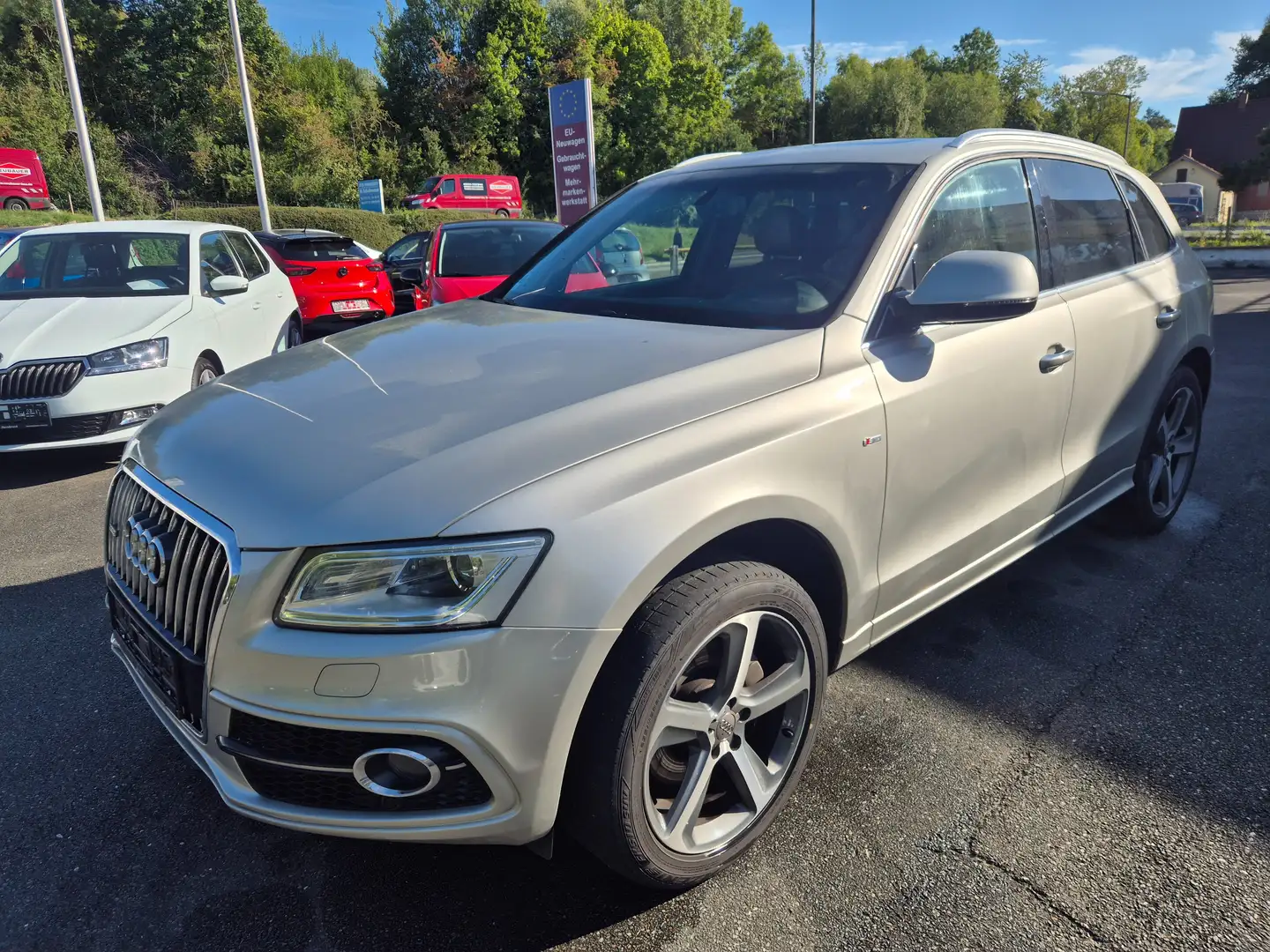 Audi Q5 Q5 3.0 TFSI quattro tiptronic *AHK/Panodach/Leder* Argento - 1