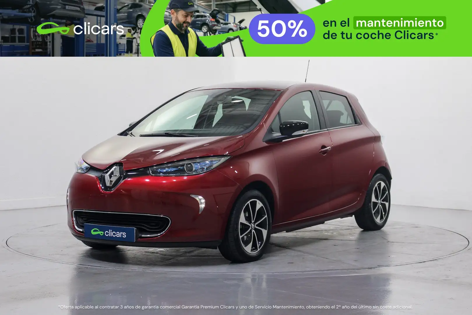 Renault ZOE Intens 40 R90 Flexi 68kW Rojo - 1