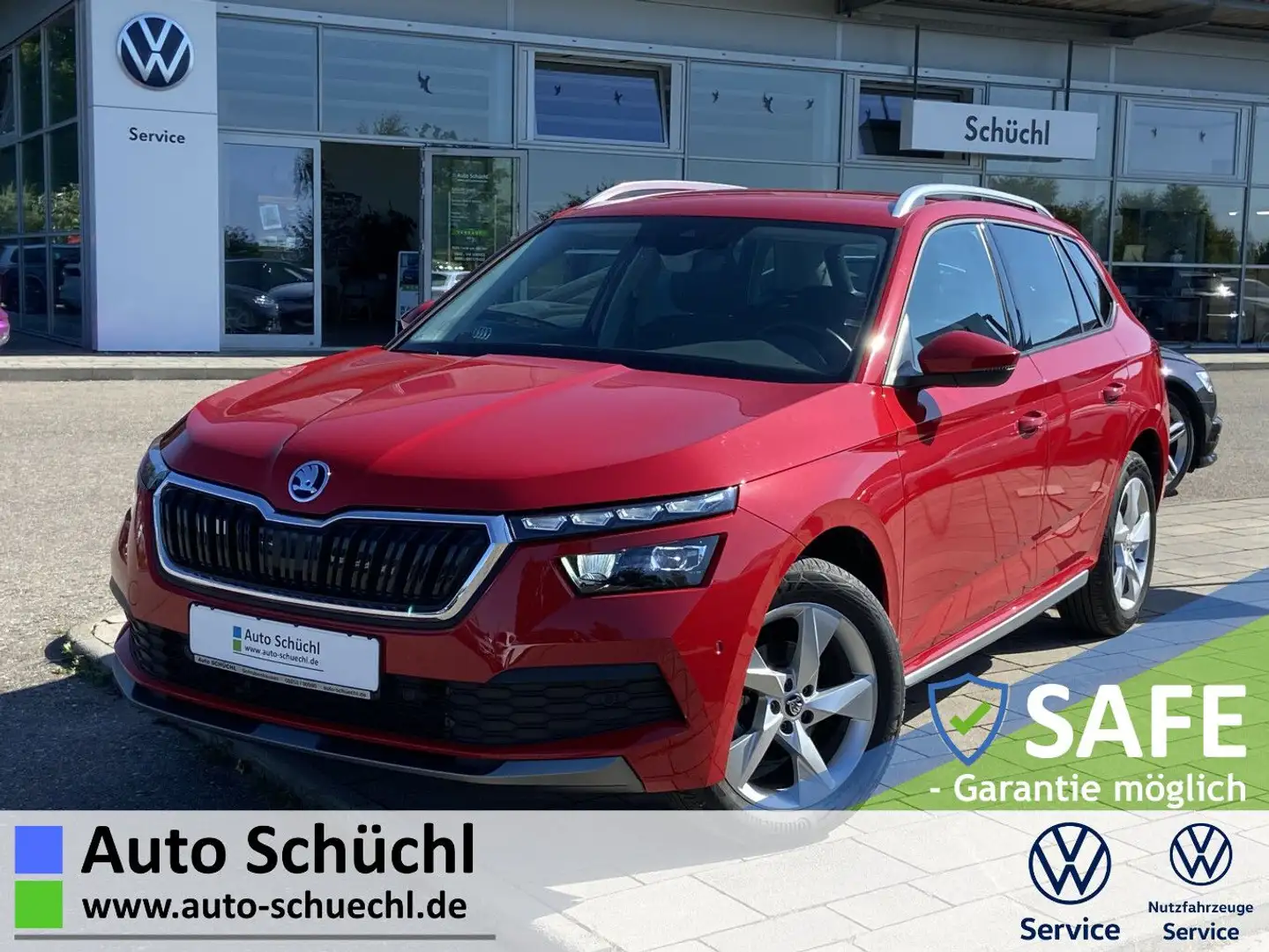 Skoda Kamiq 1.5 TSI DSG Style 17"+NAVI-COLUMBUS+LED+SM Rot - 1