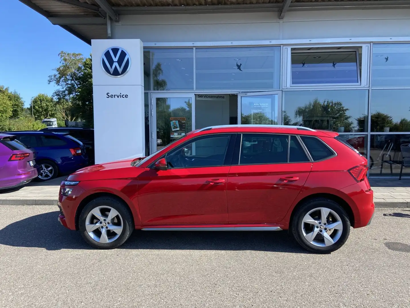 Skoda Kamiq 1.5 TSI DSG Style 17"+NAVI-COLUMBUS+LED+SM Rot - 2