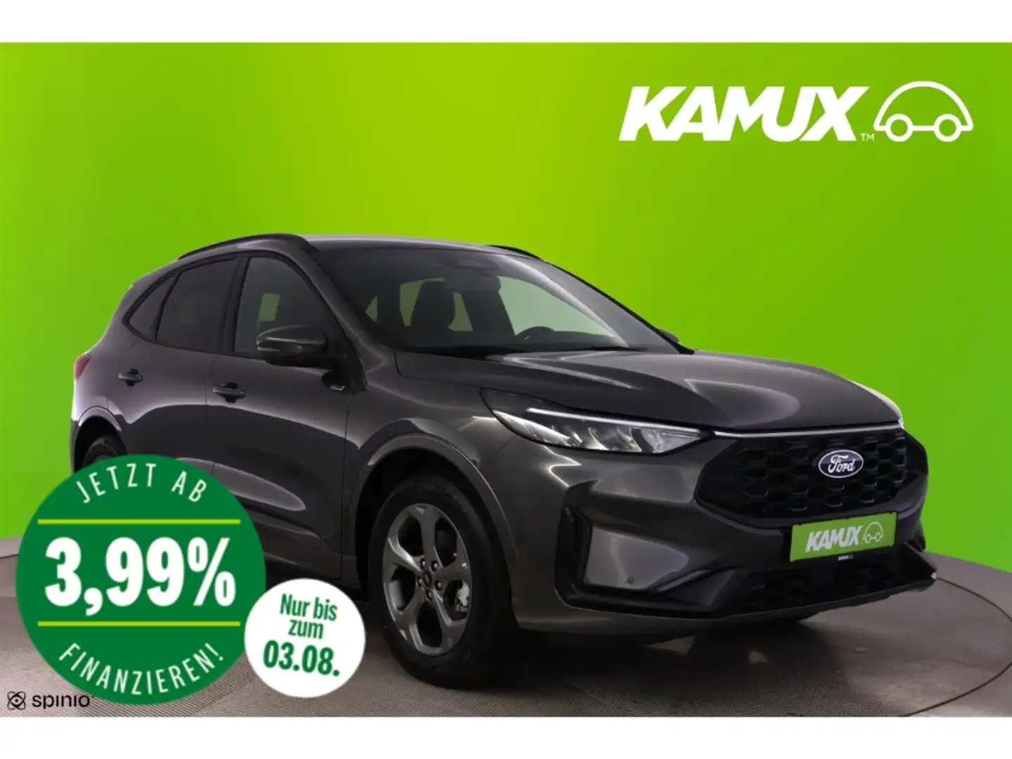Ford Kuga 2.5Duratec Aut.ST-Line+LED+NAVI+VIRTUAL+PDC Gris - 1