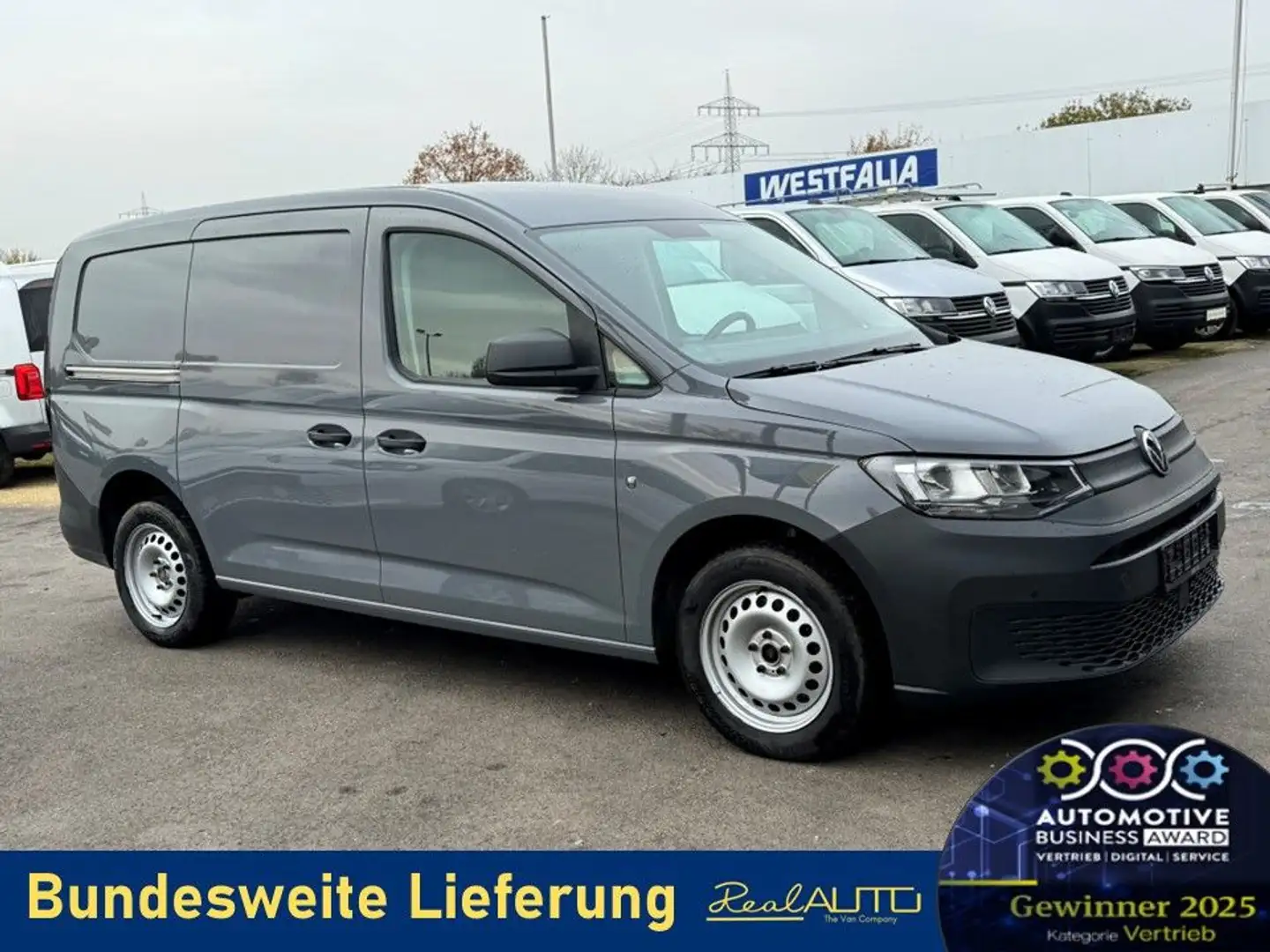Volkswagen Caddy Maxi Kasten Cargo 2.0TDI Kamera*Tempomat Gris - 1