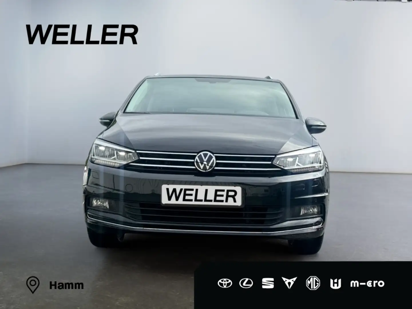Volkswagen Touran 2.0 TDI SCR DSG Highline *AHK*Navi*LED* Schwarz - 2