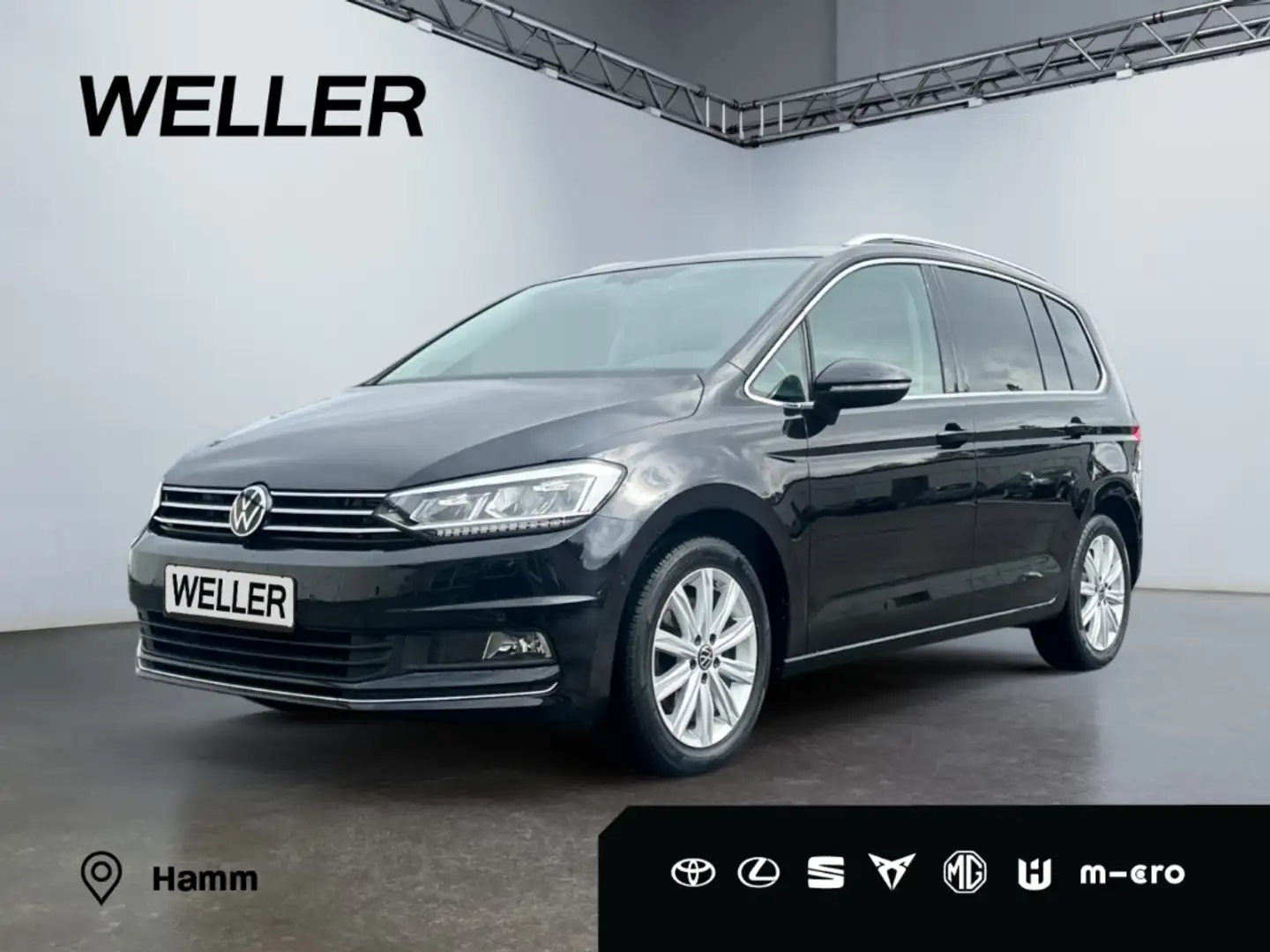 Volkswagen Touran 2.0 TDI SCR DSG Highline *AHK*Navi*LED* Schwarz - 1