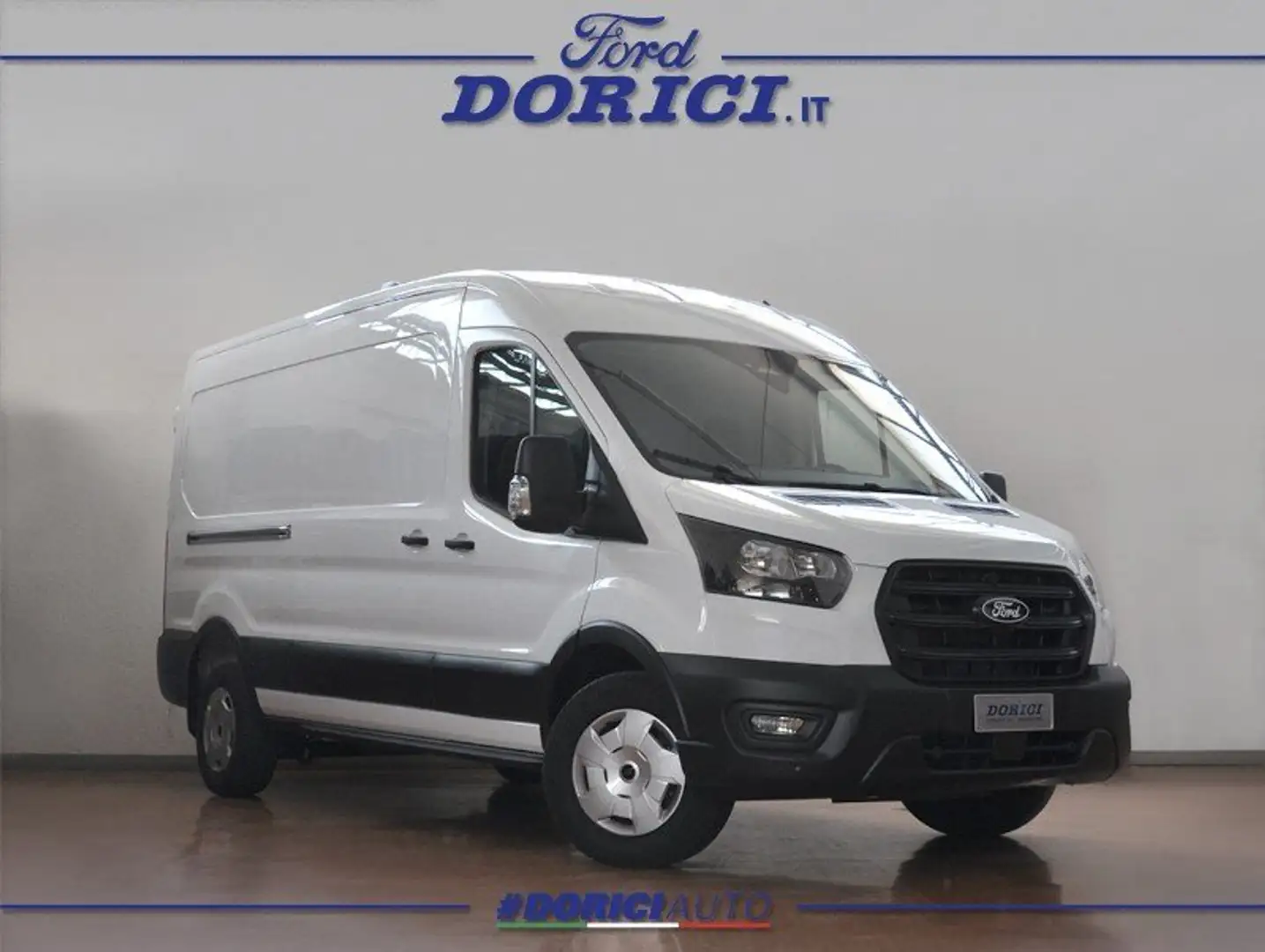 Ford Transit 350 L3H2 Trend 2.0 Ecoblue 130 CV M6 + IVA Bianco - 1