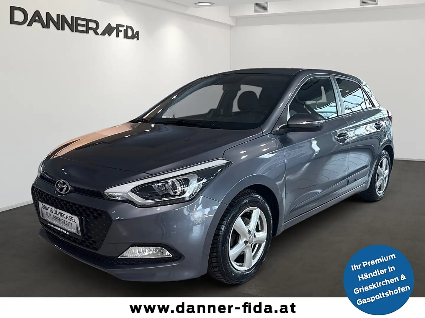 Hyundai i20 1,25 Edition 25 (SOFORT-VERFÜGBAR) Grau - 1