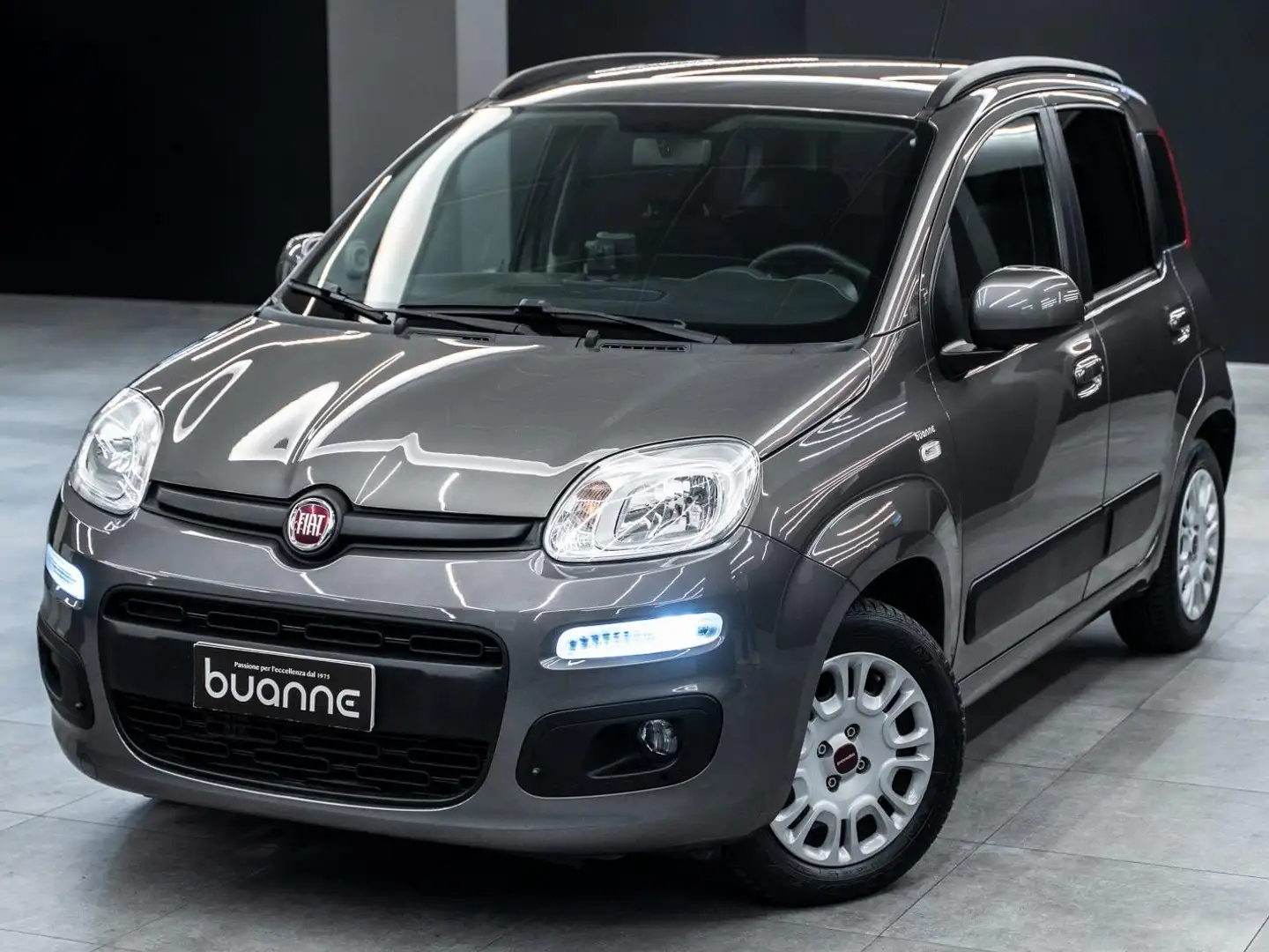 Fiat Panda 1.2 S&S Gpl casa madre Lounge Km Certif Italiana Gris - 1