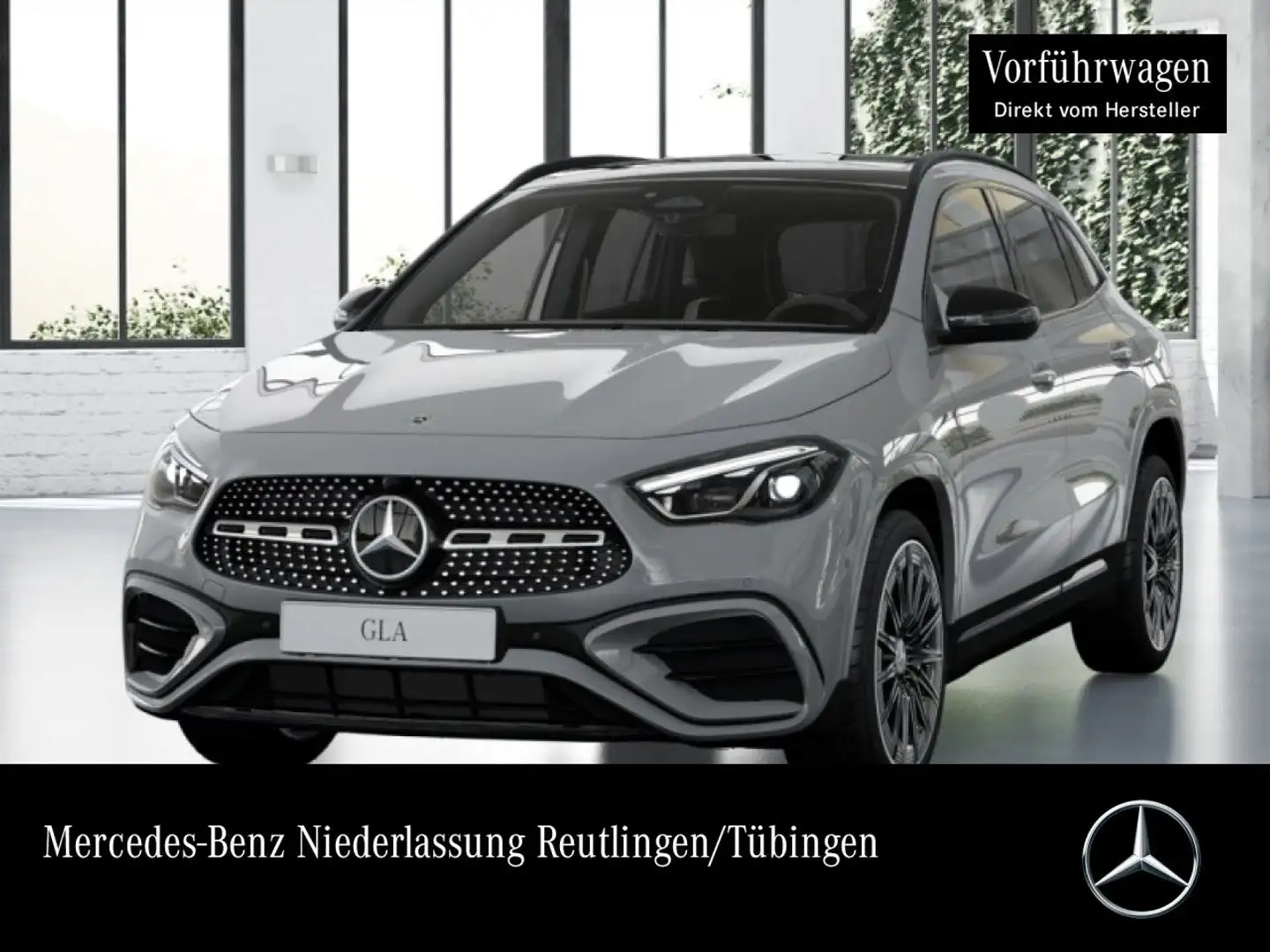 Mercedes-Benz GLA 200 d 4M AMG+NIGHT+PANO+AHK+MULTIBEAM+KAMERA Grau - 1