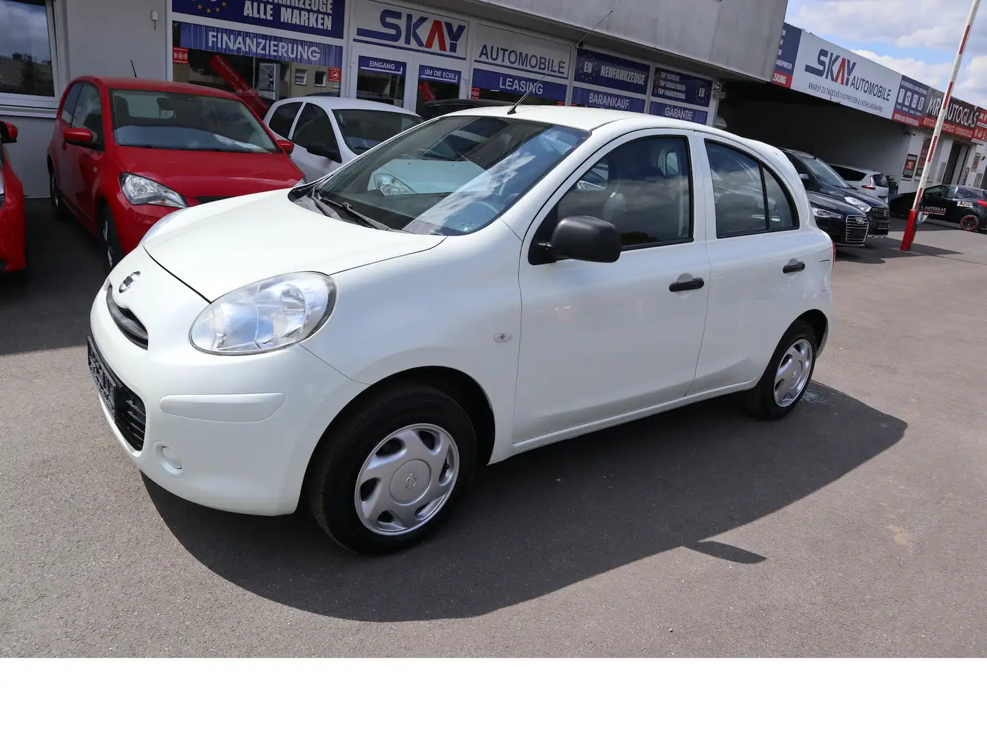 Nissan Micra Visia First Klima Scheckheftgpflegt Wit - 2