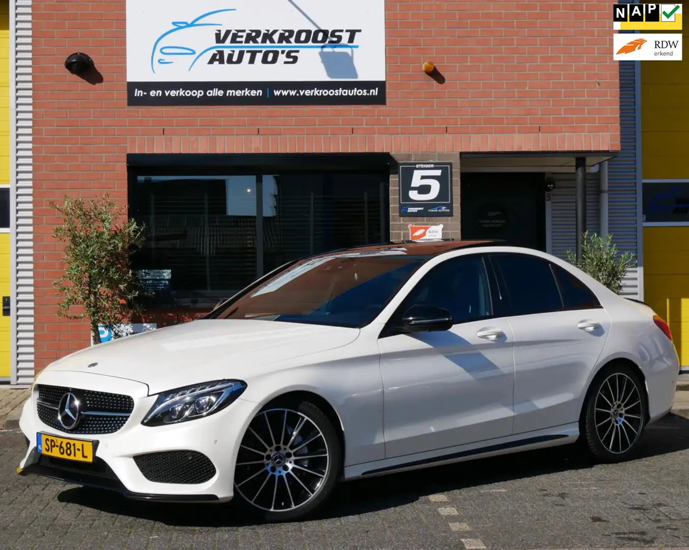 Mercedes-Benz C 180 CDI amg.Sport Edition Premium Plus. pano. memory. Wit - 1