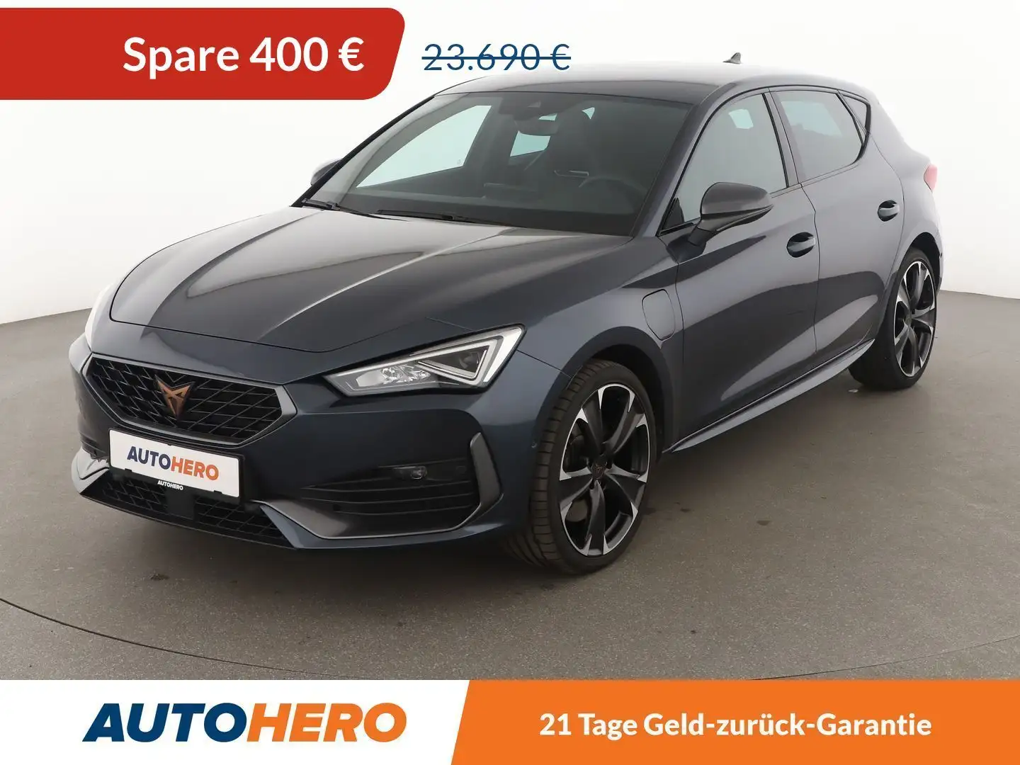 CUPRA Leon 1.4 e-HYBRID Aut.*NAVI*LED*ACC*CAM*PDC*SHZ* Bleu - 1