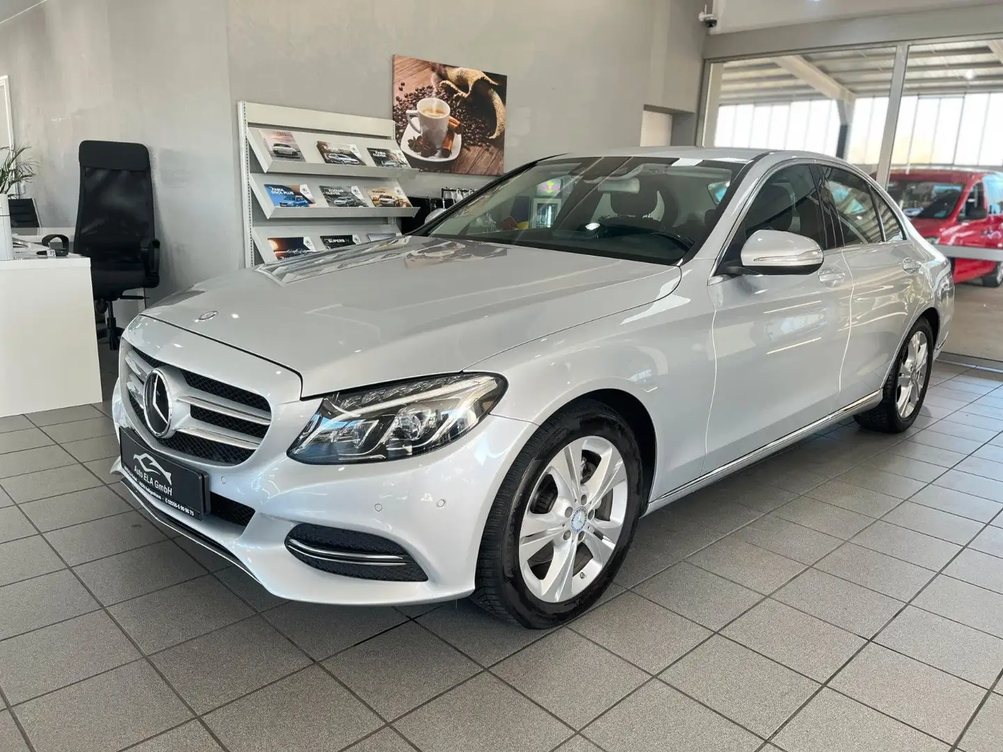 Mercedes-Benz C 220 Automatik Navi|ACC|Klimaaut.|Garantie Plateado - 1