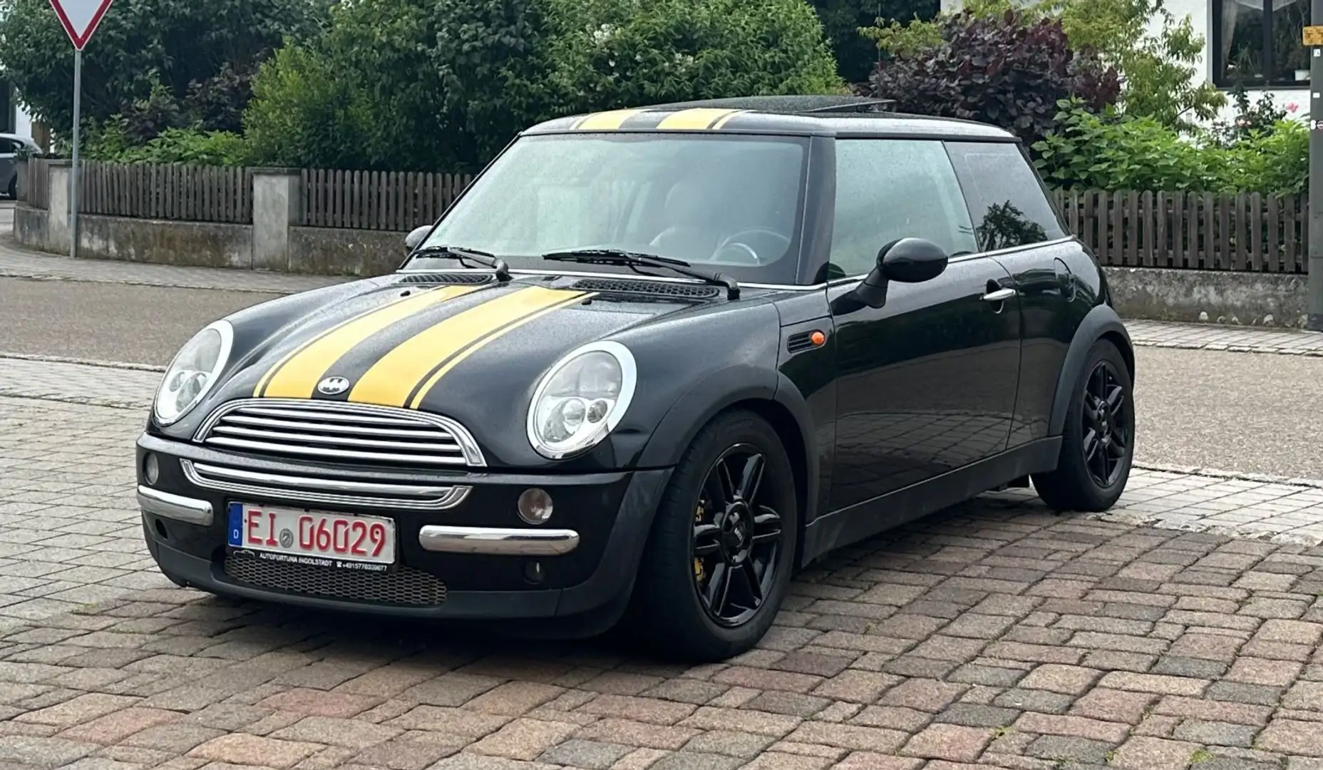 MINI Cooper LEDER-SZH-GlasSchiebedach-8xBereift Schwarz - 2