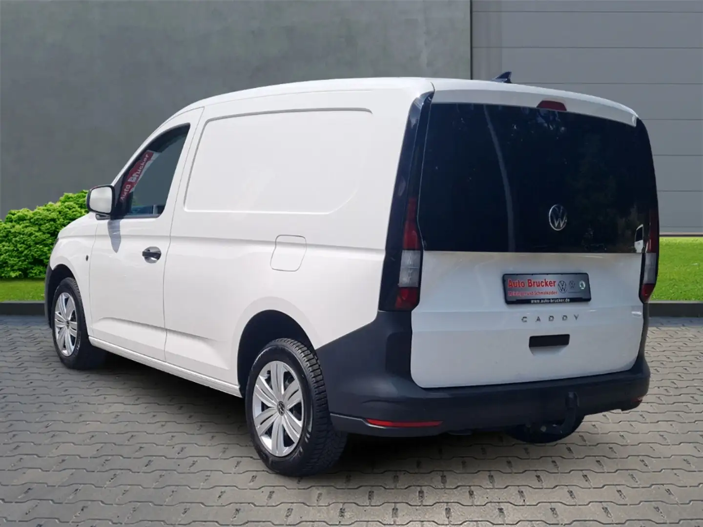 Volkswagen Caddy Cargo Basis 1.5 TSI+Anhängerkupplung+Müdigkeitserk Weiß - 2