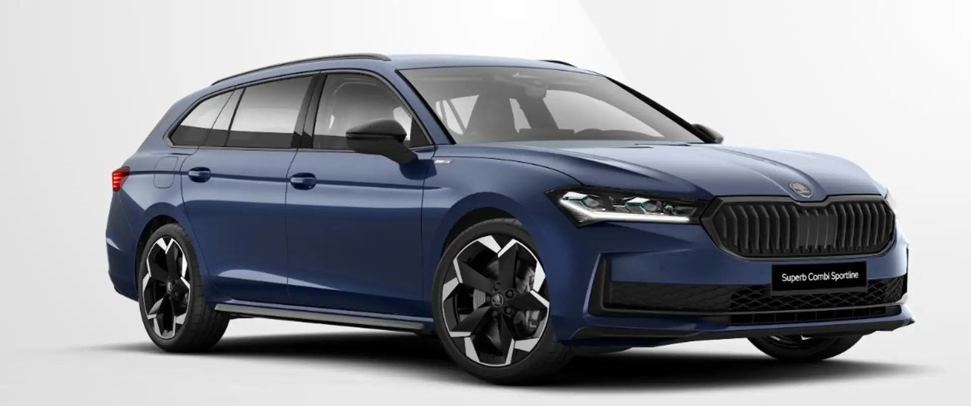Skoda Superb Combi 1.5 TSI PHEV Sportline Business / Demonstrat Blauw - 1