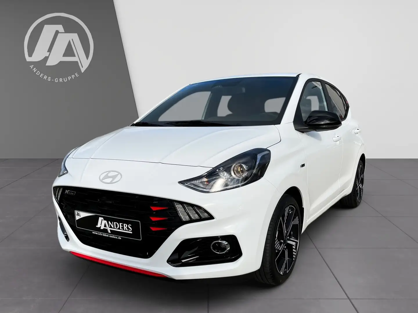 Hyundai i10 MY25 1.0 T-GDI N Line +Kamera+Navi+SHZ+DAB+ Blanc - 2