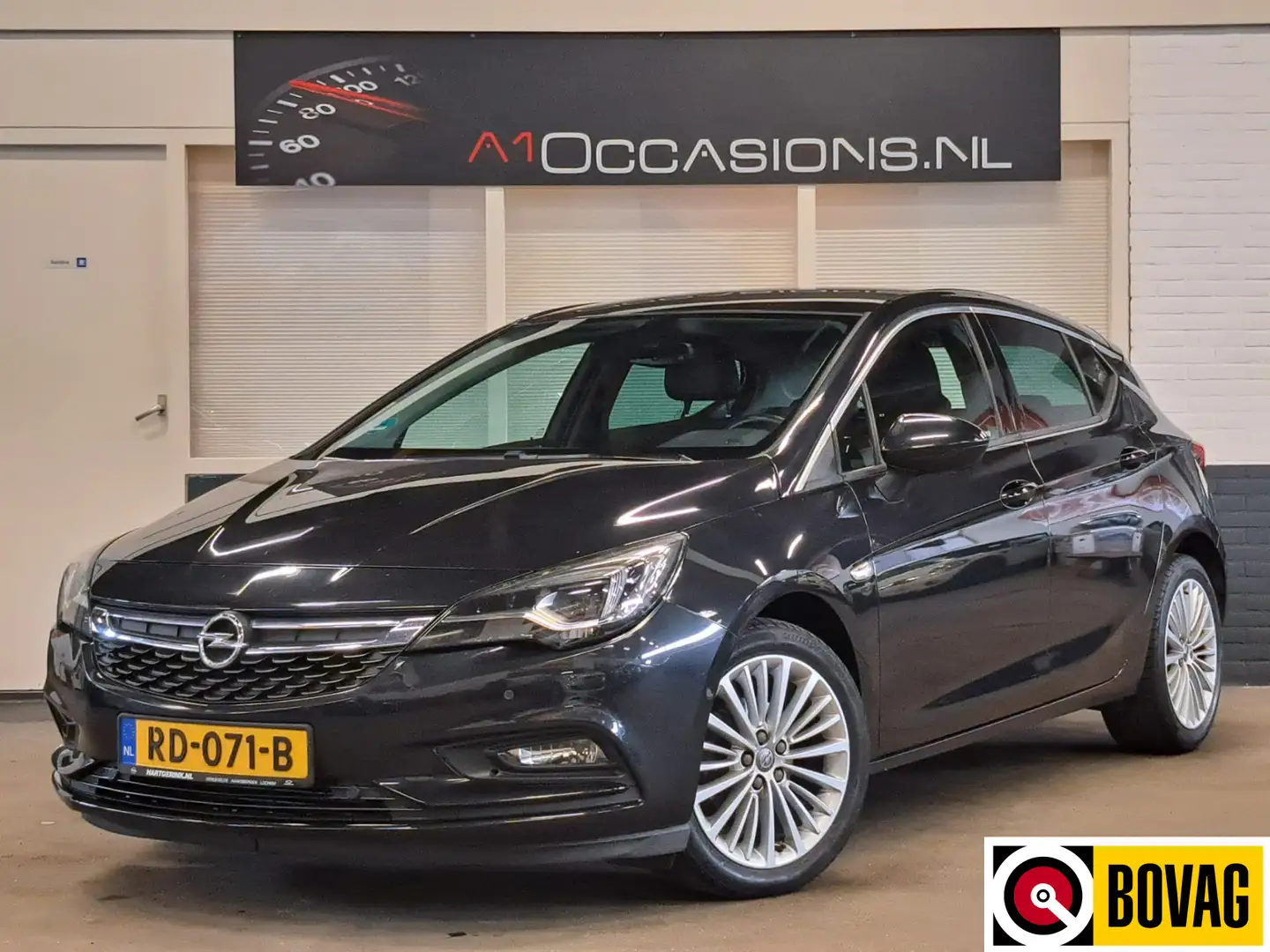 Opel Astra 1.4 Turbo + STOEL-/ STUURVERWARMING + NAVI Schwarz - 1