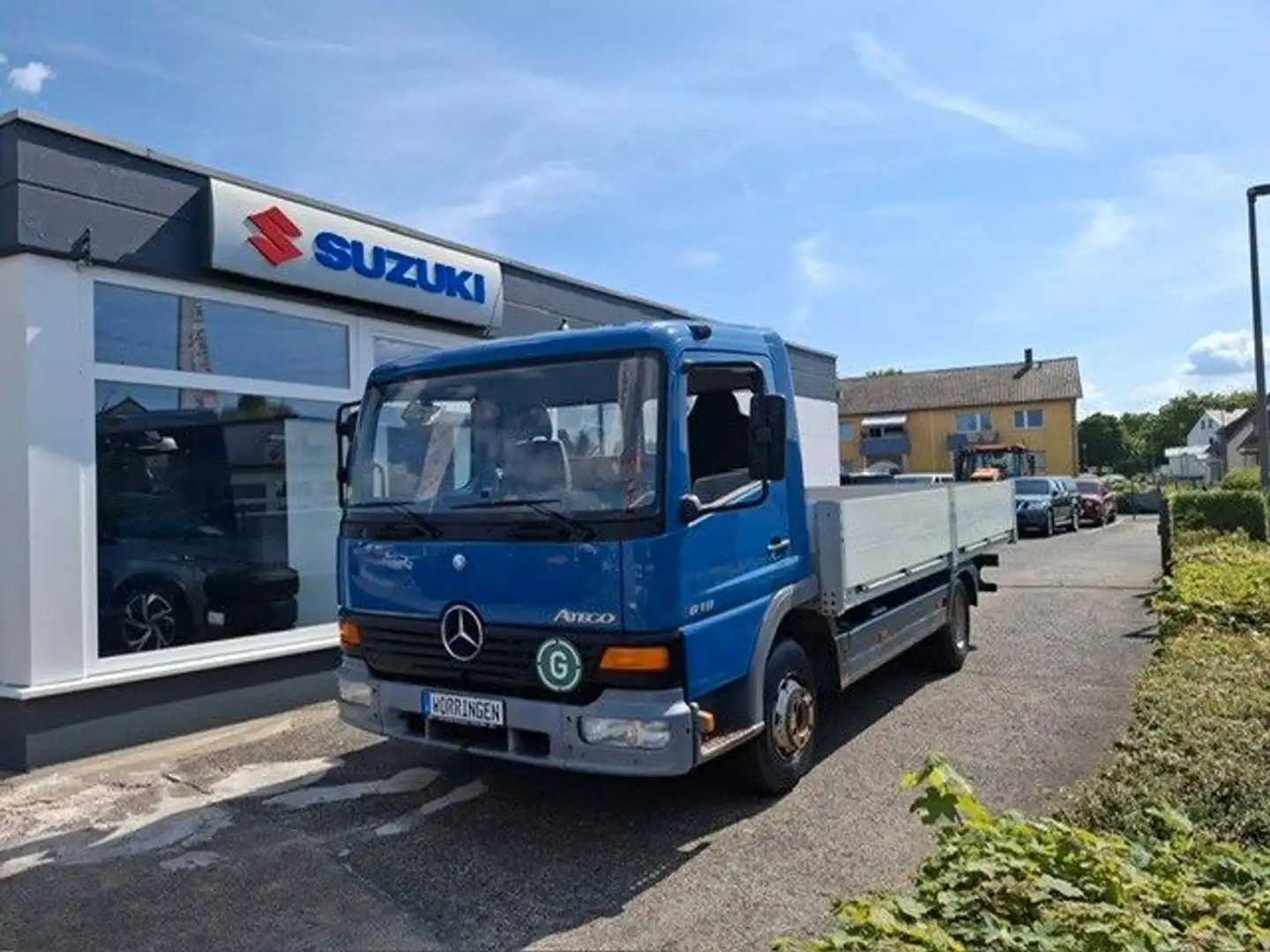 Mercedes-Benz Atego 818 Offener Kasten Lang/wenig KM/1.Hand Azul - 1