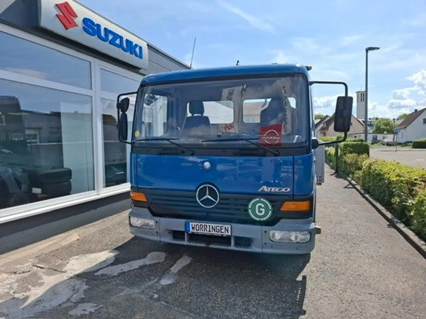 Mercedes-Benz Atego 818 Offener Kasten Lang/wenig KM/1.Hand Azul - 2