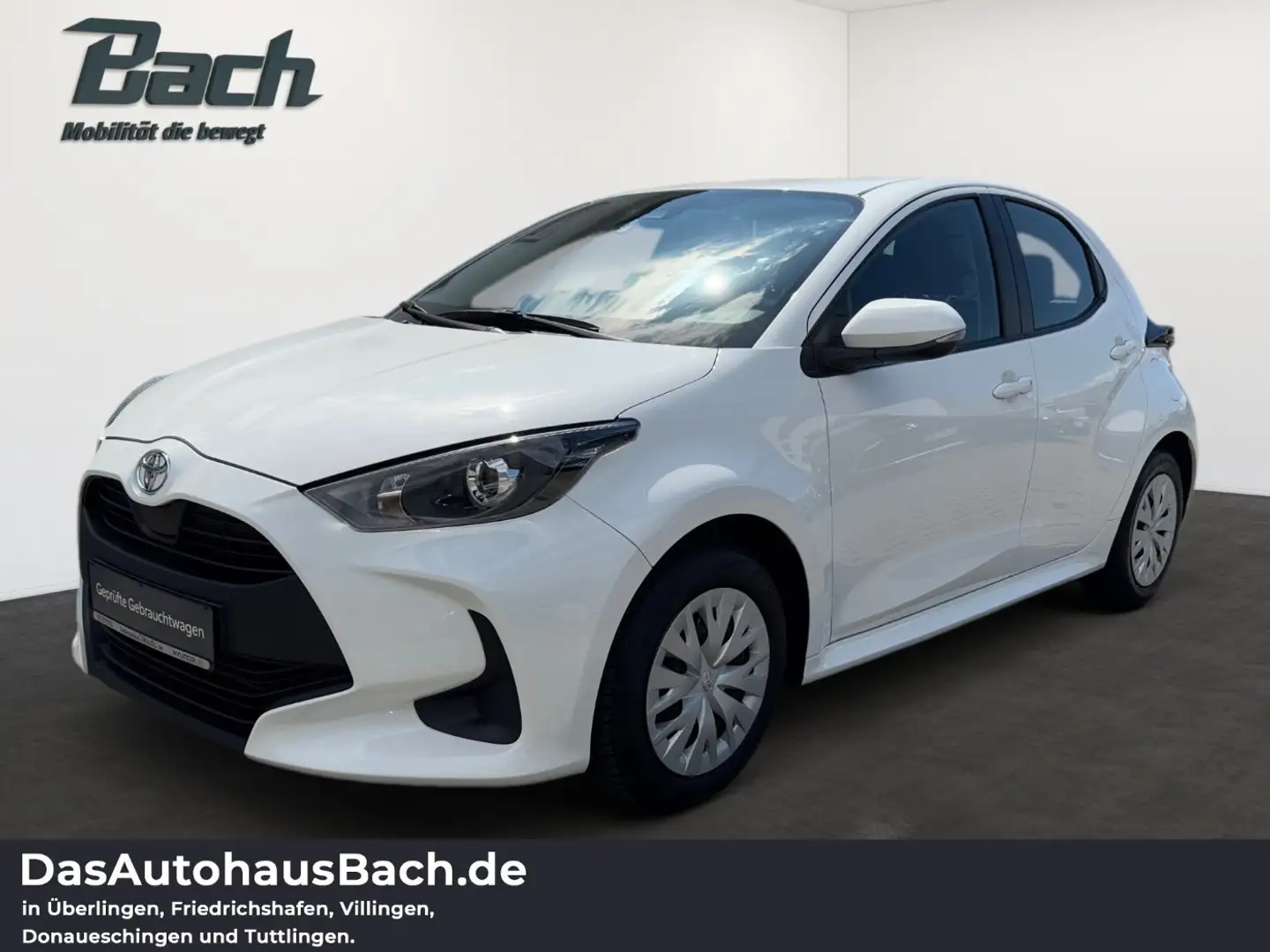 Toyota Yaris 1.0-l-VVT-i.  5-Türer Comfort Car Play Bianco - 1