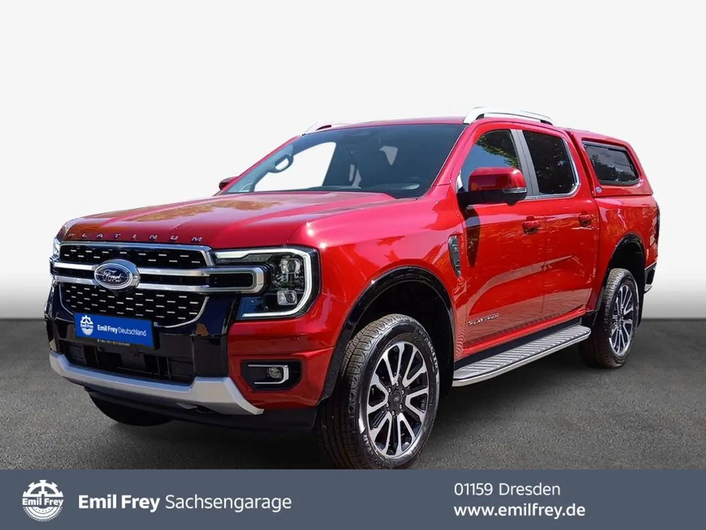 Ford Ranger Platinum 3.0 V6 TDCI 177 kW (240 PS) 10-G-A Red - 1