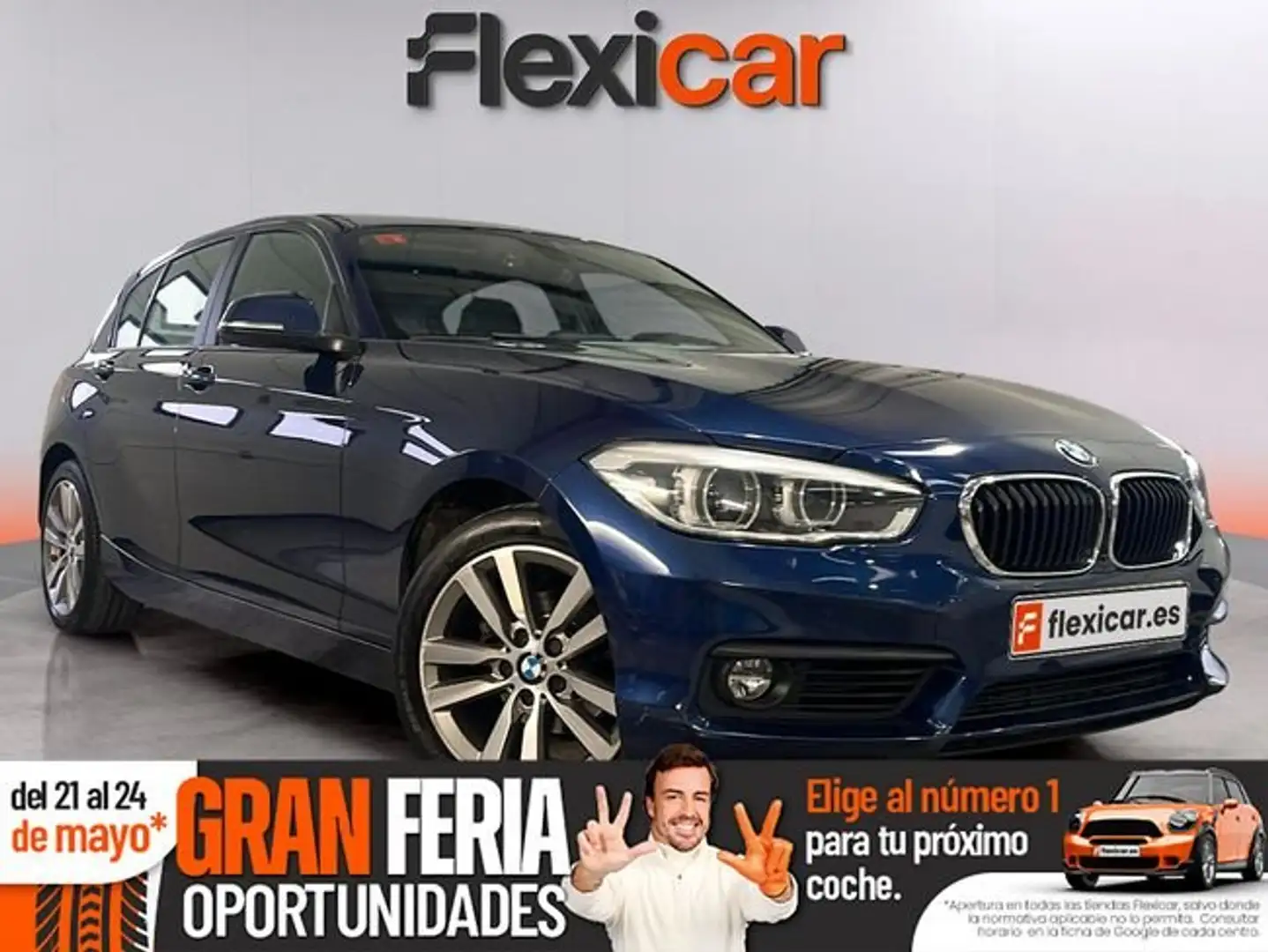 BMW 118 118iA Azul - 1