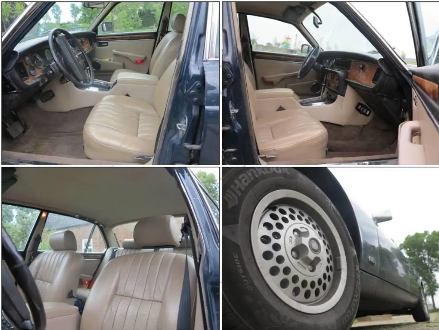 Jaguar XJ6 Serie 3 Blau - 2
