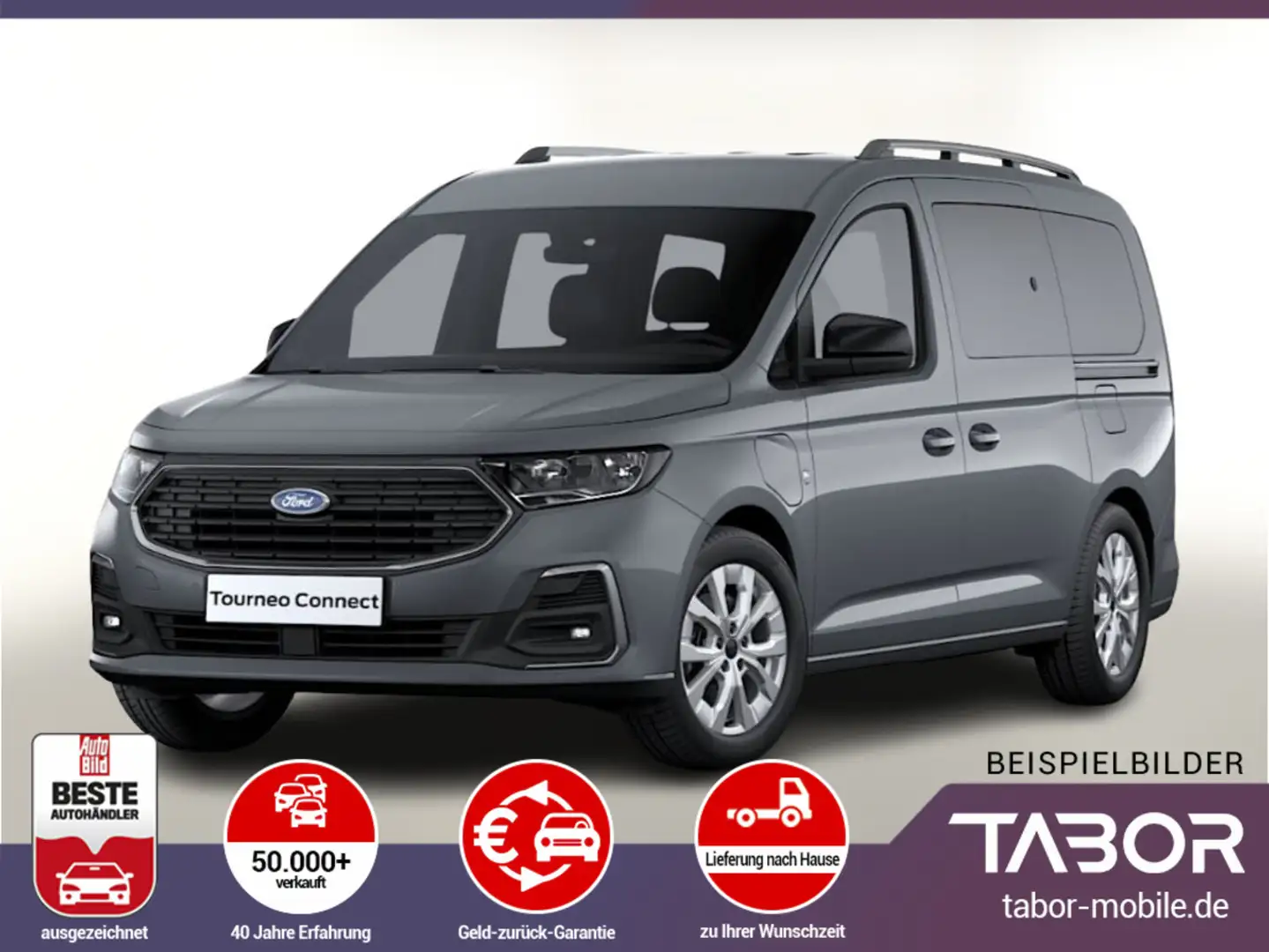 Ford Tourneo Connect Grand  1.5 PHEV 150 Tit. LED ACC Grau - 1