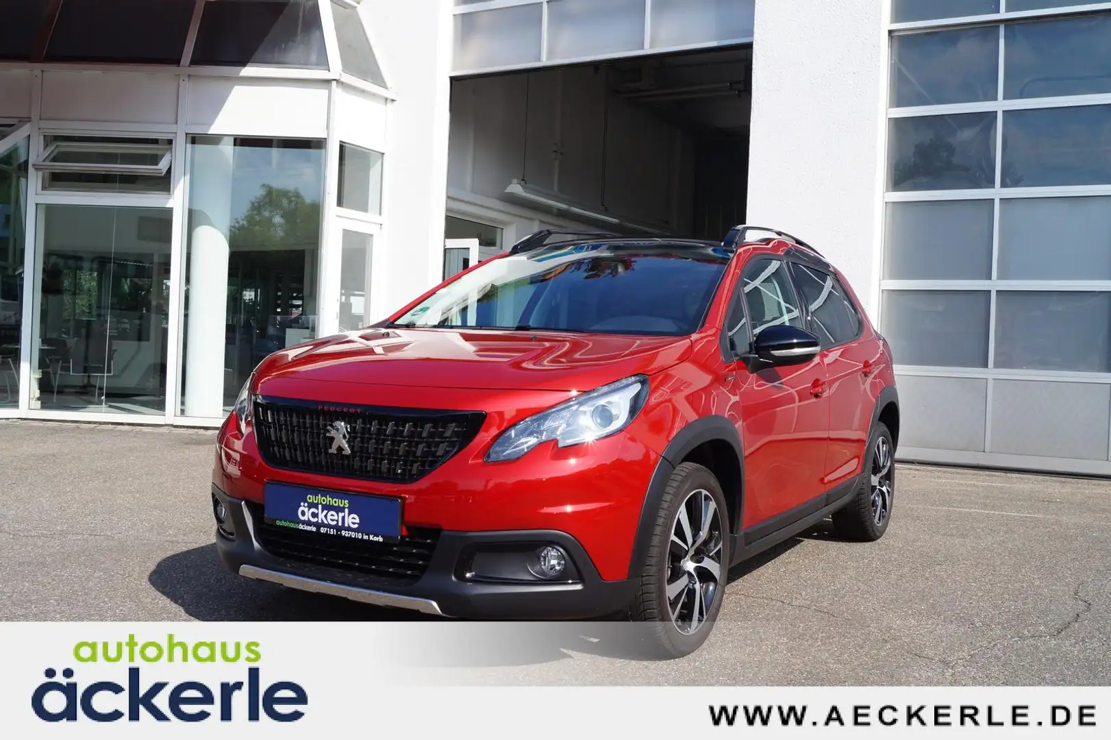 Peugeot 2008 Allure GT+ I Pano I Sitzheizung I Kamera Rot - 1