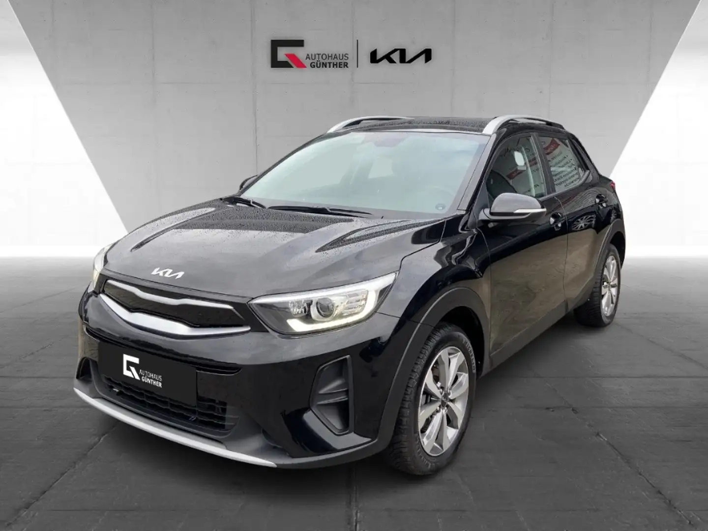 Kia Stonic Vision 1.0T DCT Kamera CarPlay Zwart - 1