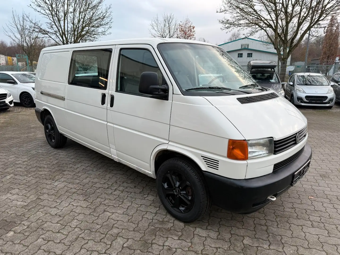 Volkswagen T4 Transporter Lang Automatik AHK HU/AU NEU Wit - 1